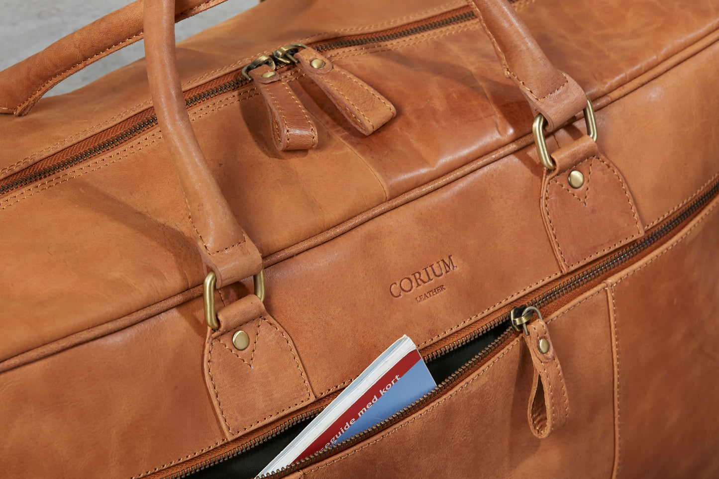 Reisetaske BERLIN - Cognac