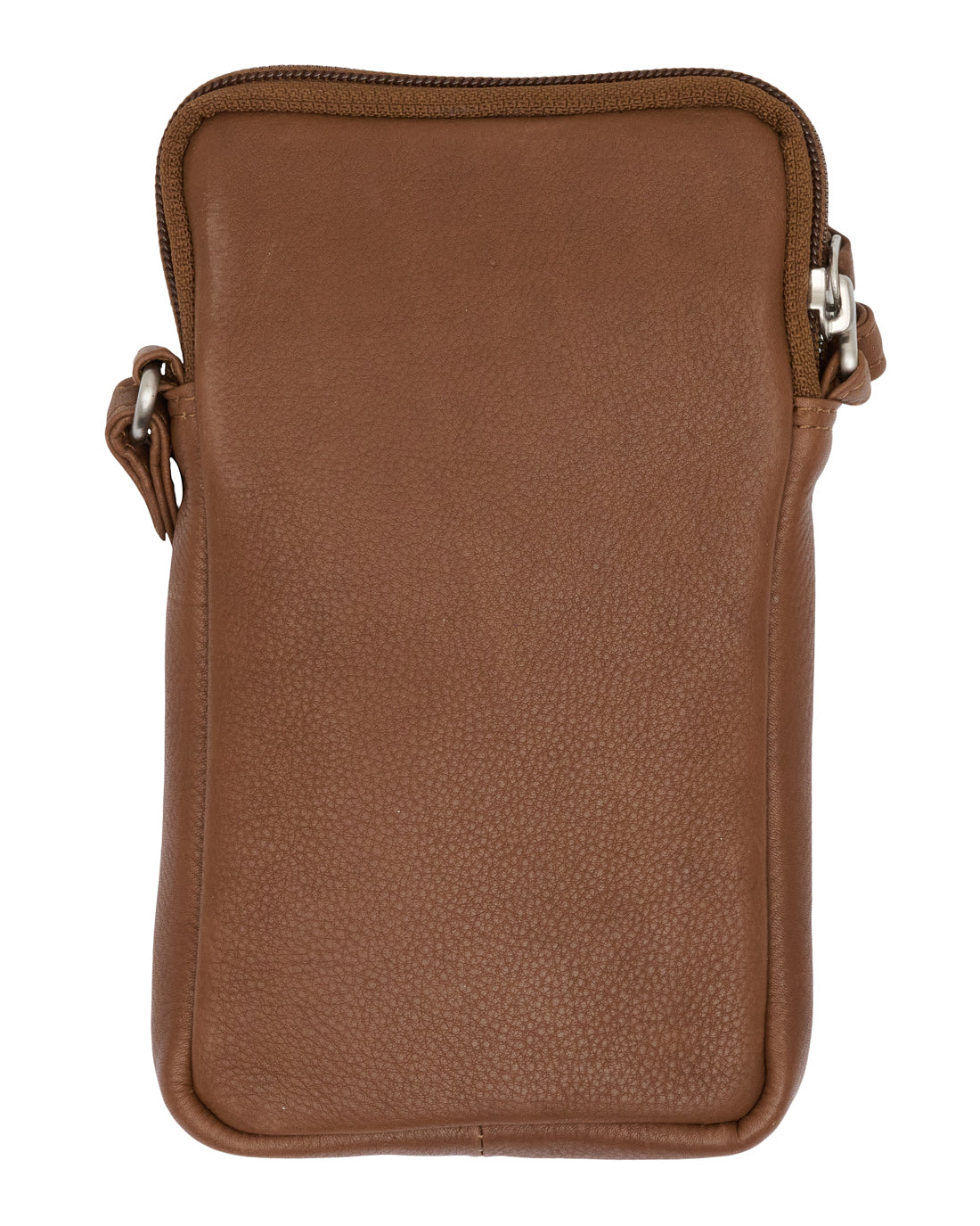 Mobilveske Misse - Coffee / silver