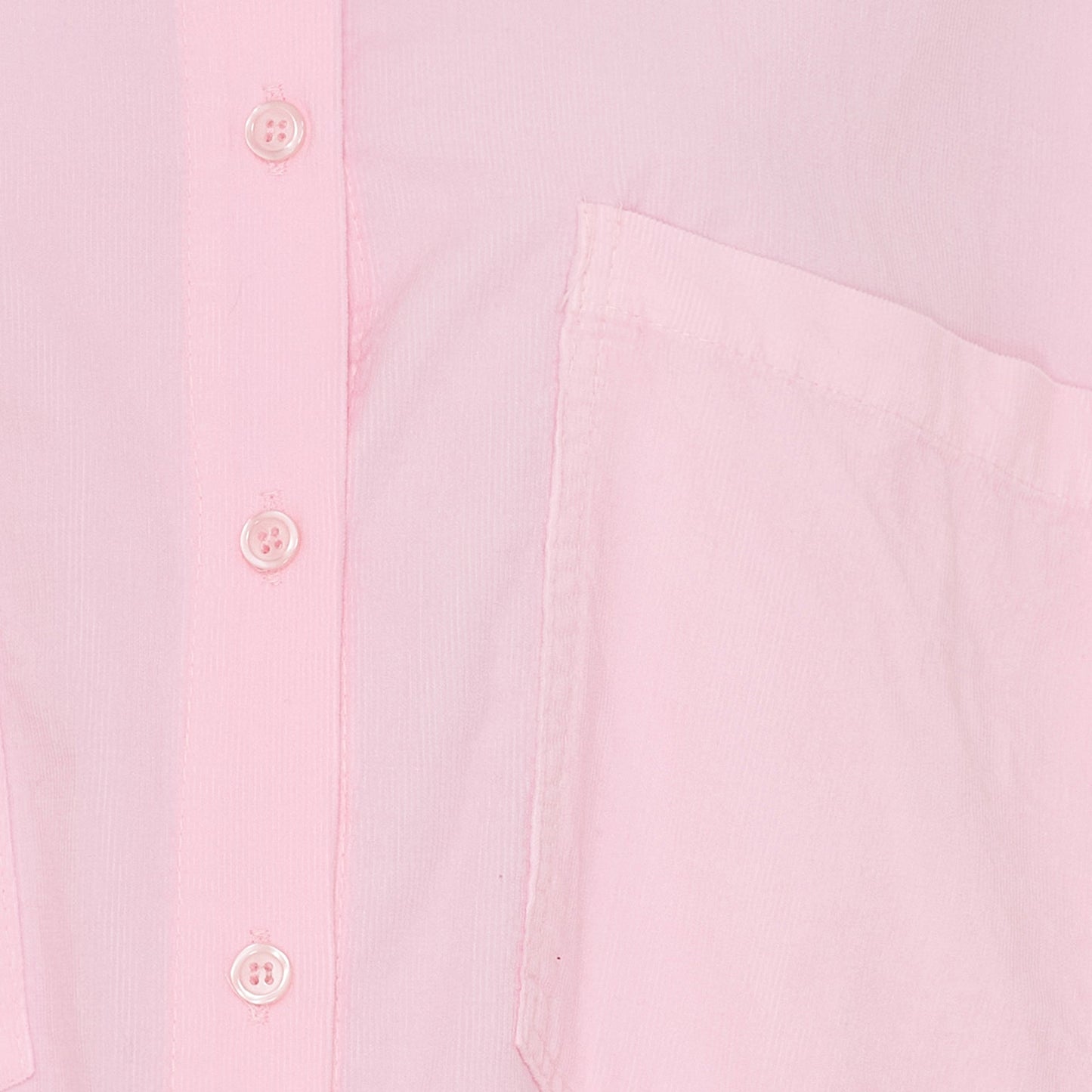 Skjorte babyfløyel - Rosa