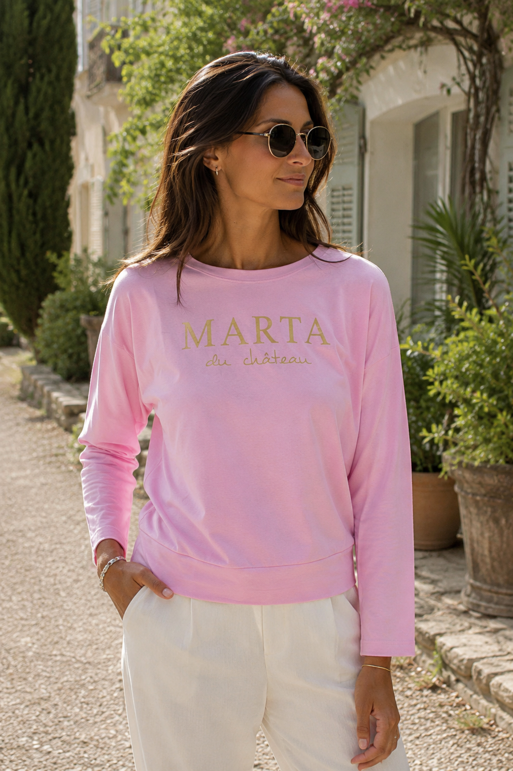 Sweatshirt Marta babyrosa