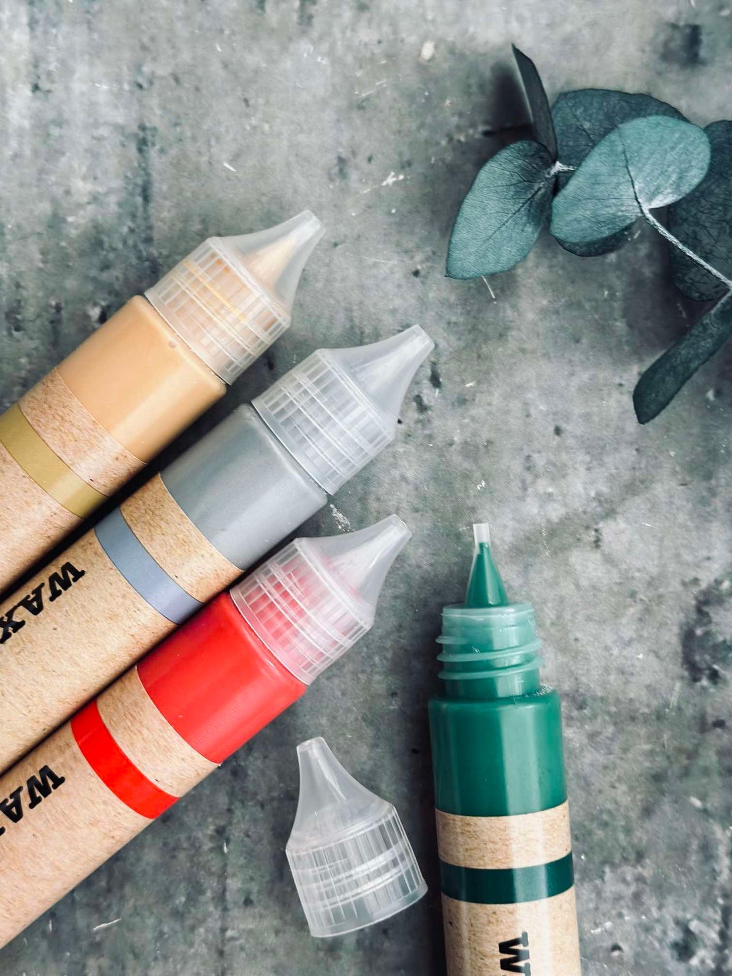 Tusjer til dekorasjon på lys - Wax pen