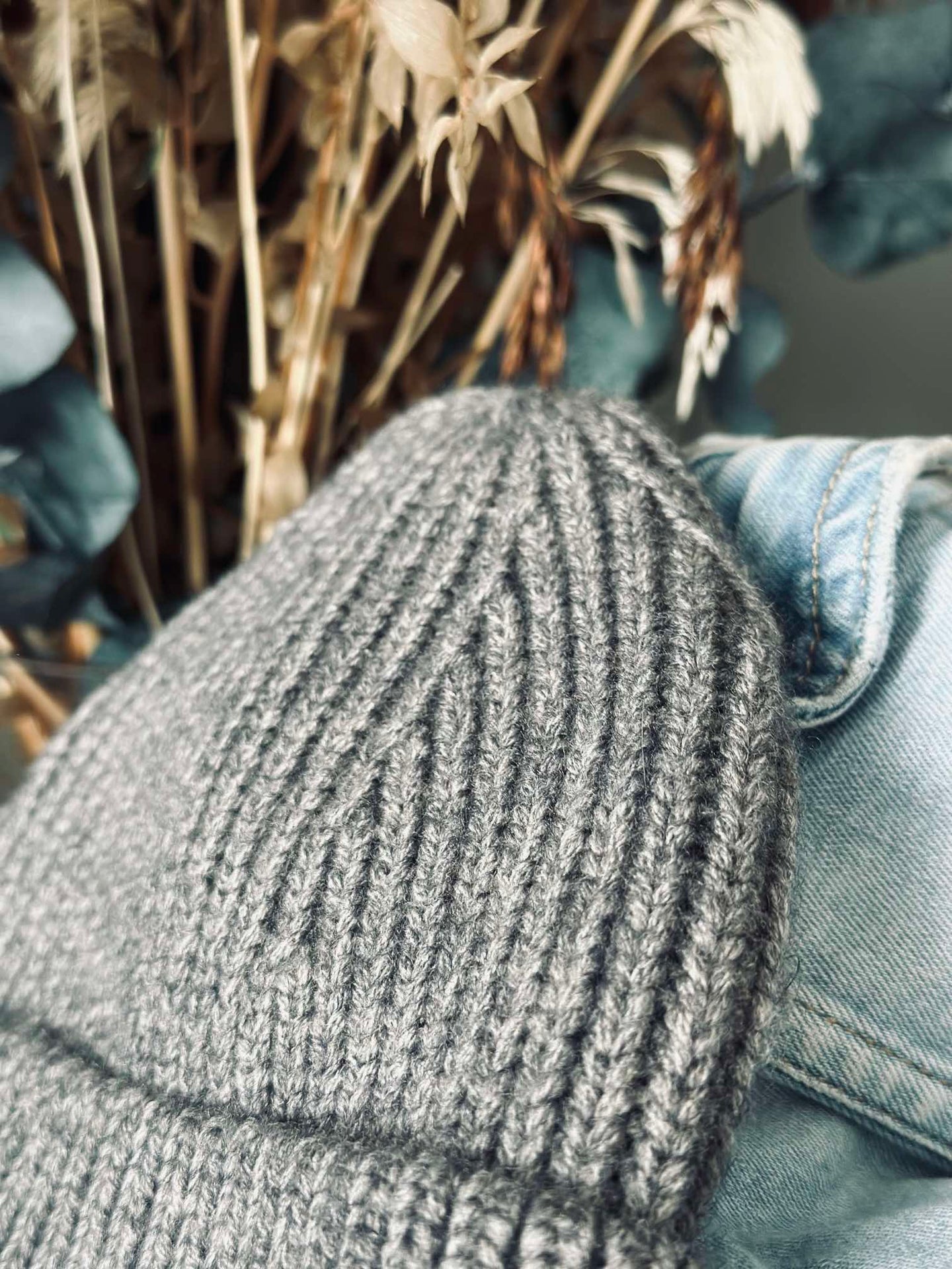 Lue Beanie Grå