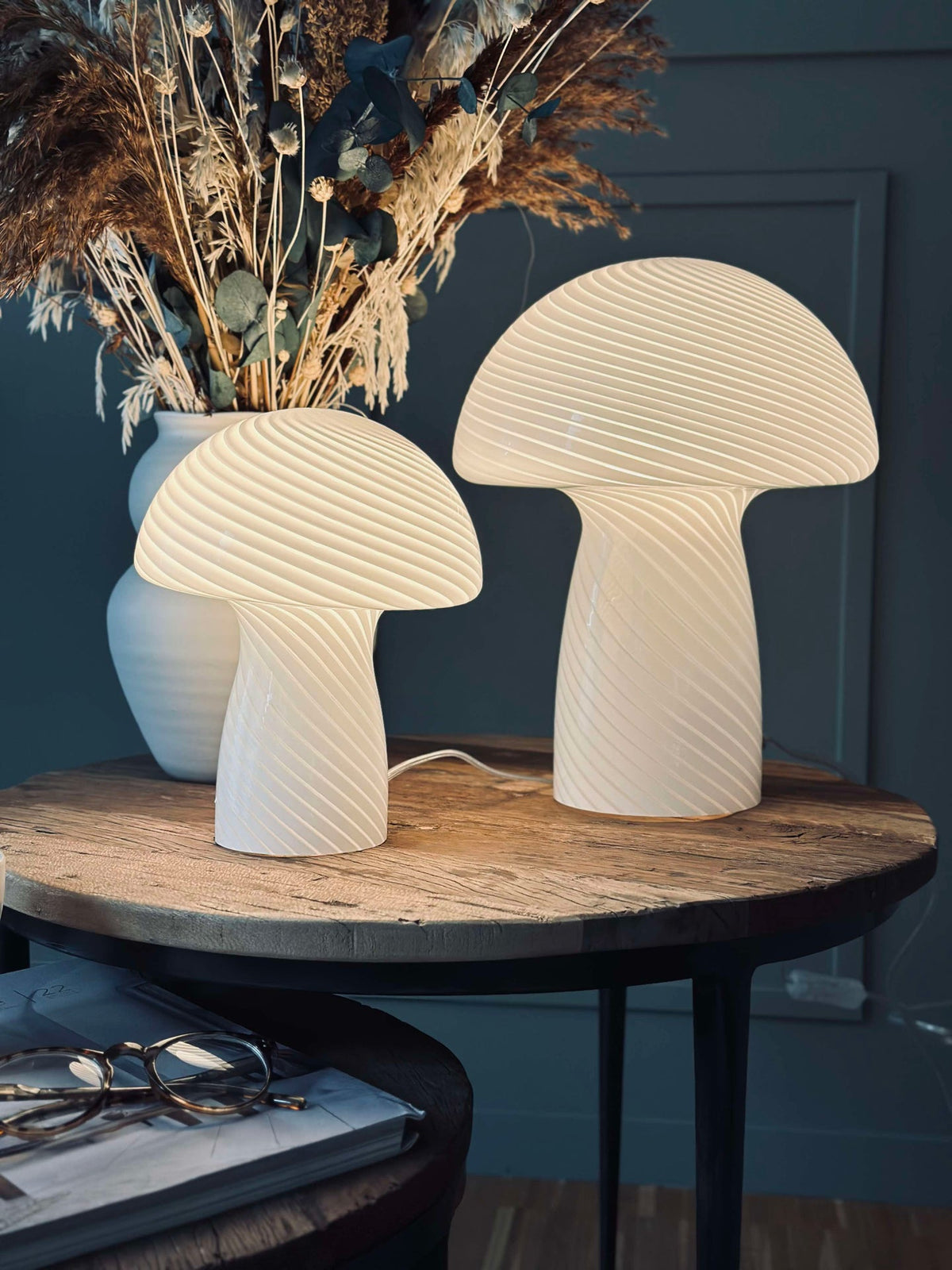 Mushroom Elsa - Hvit 24 cm