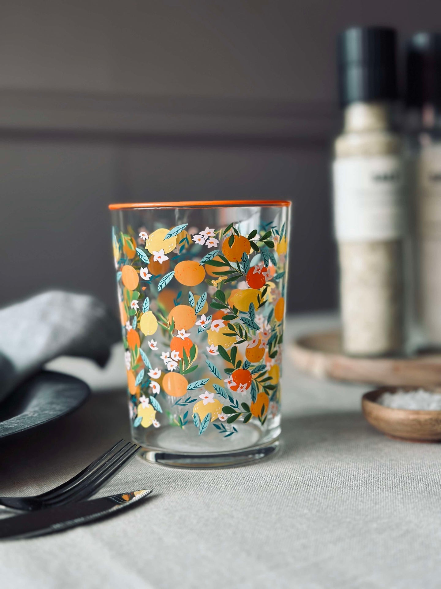 Drikkeglass FLORA - Sett med 4 glass