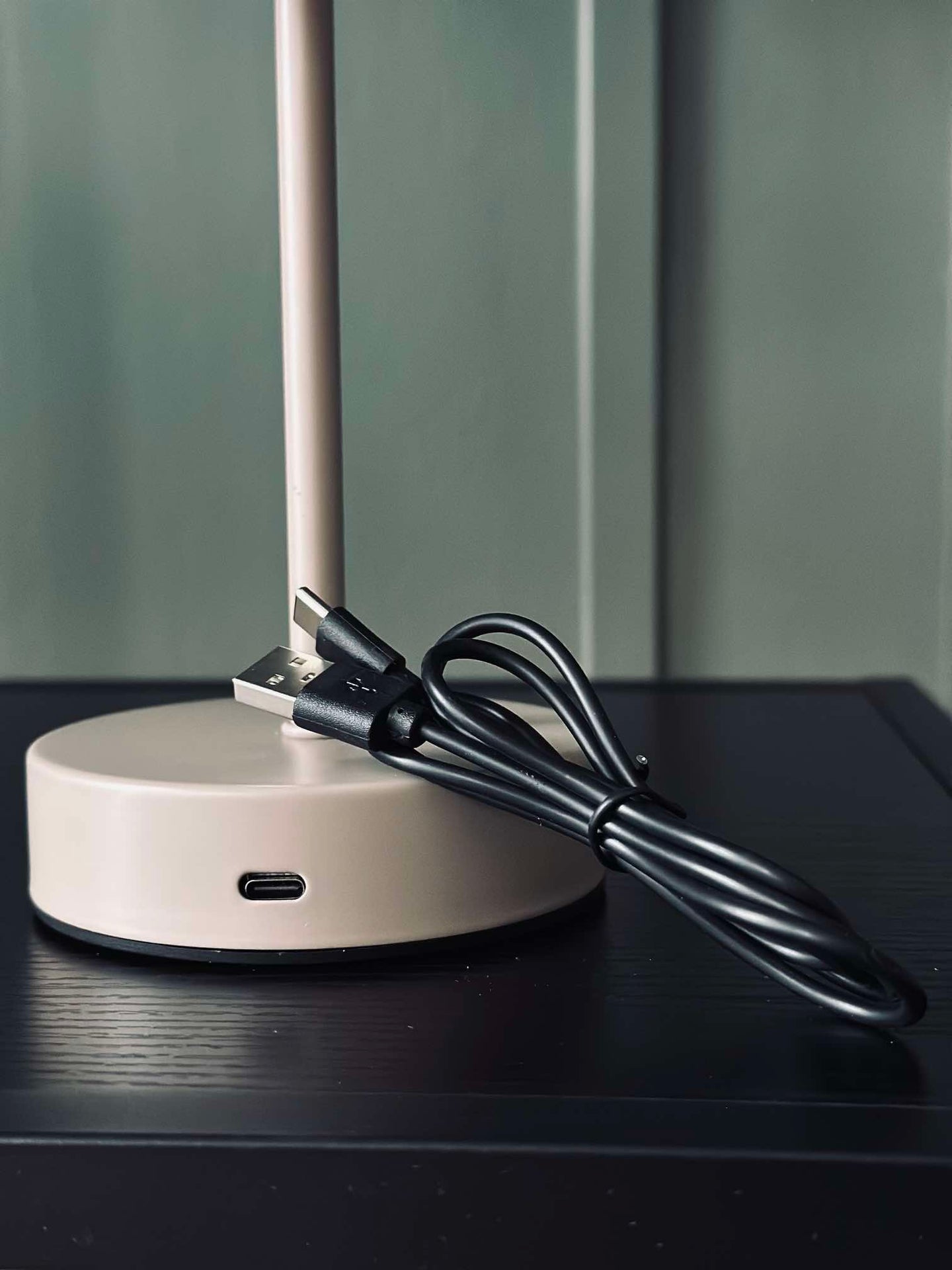 Bordlampe med touch - Sand