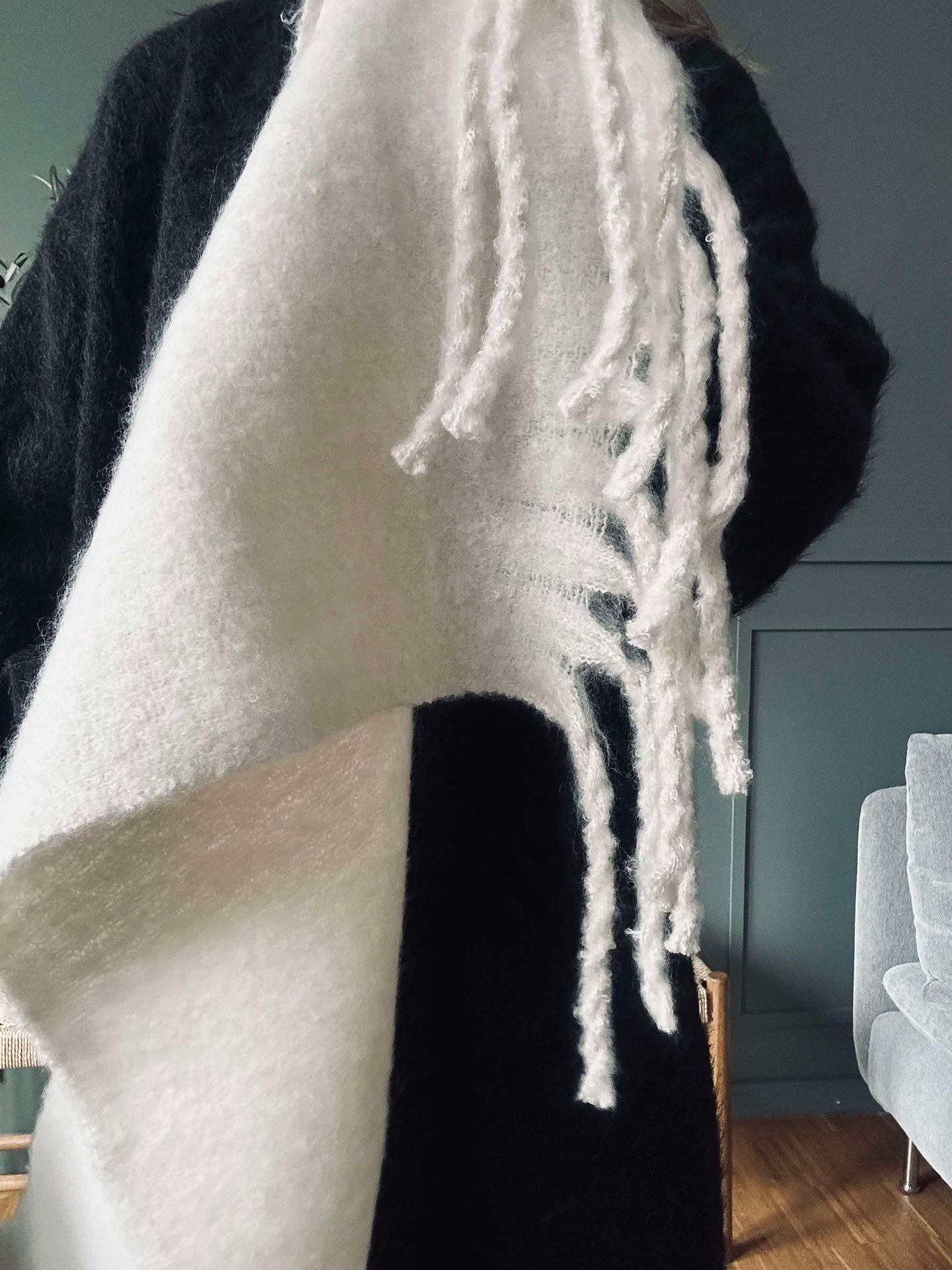 Skjerf White