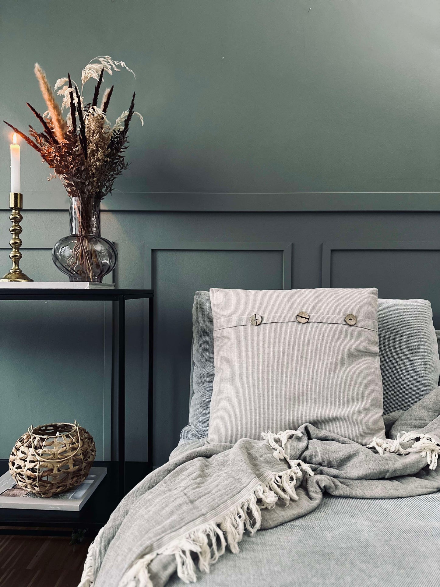 Putetrekk med fyll - Beige