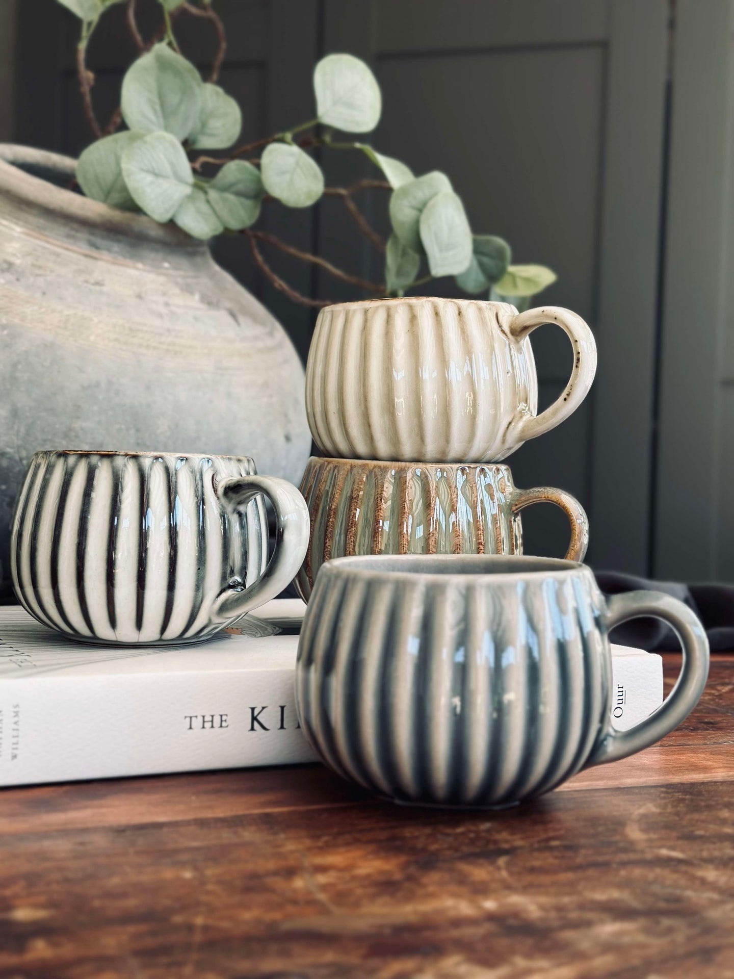 VIGA Stripet Krus - Blå