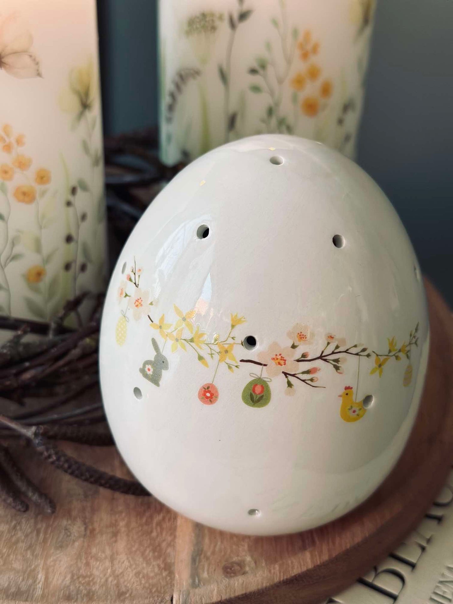 LED Påskeegg - Easter Blossom