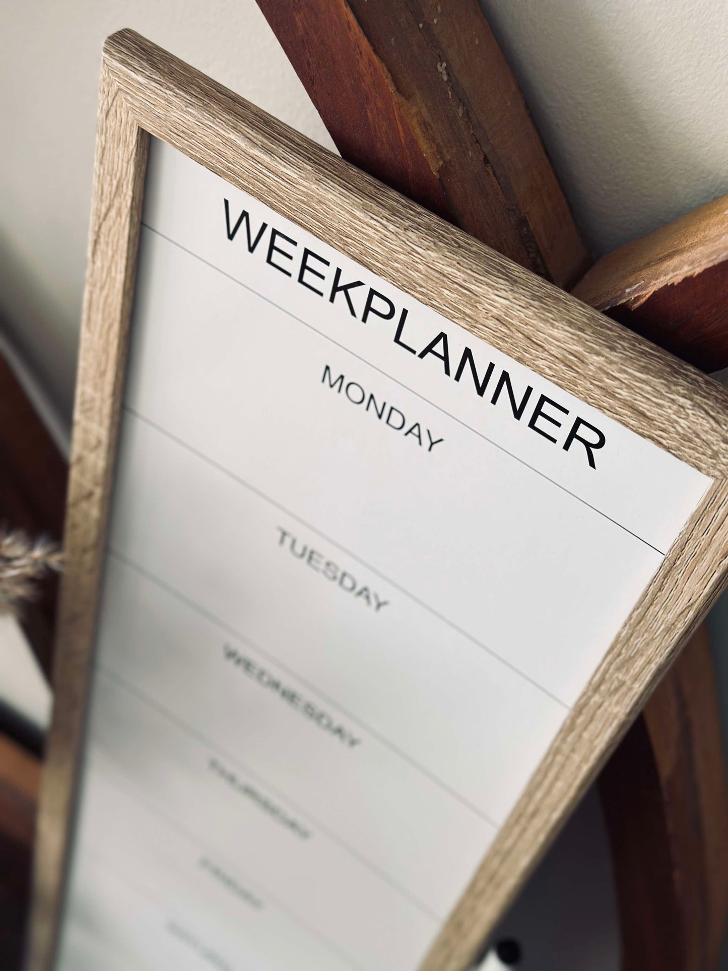 Ukeplanlegger Whiteboard 20x60cm