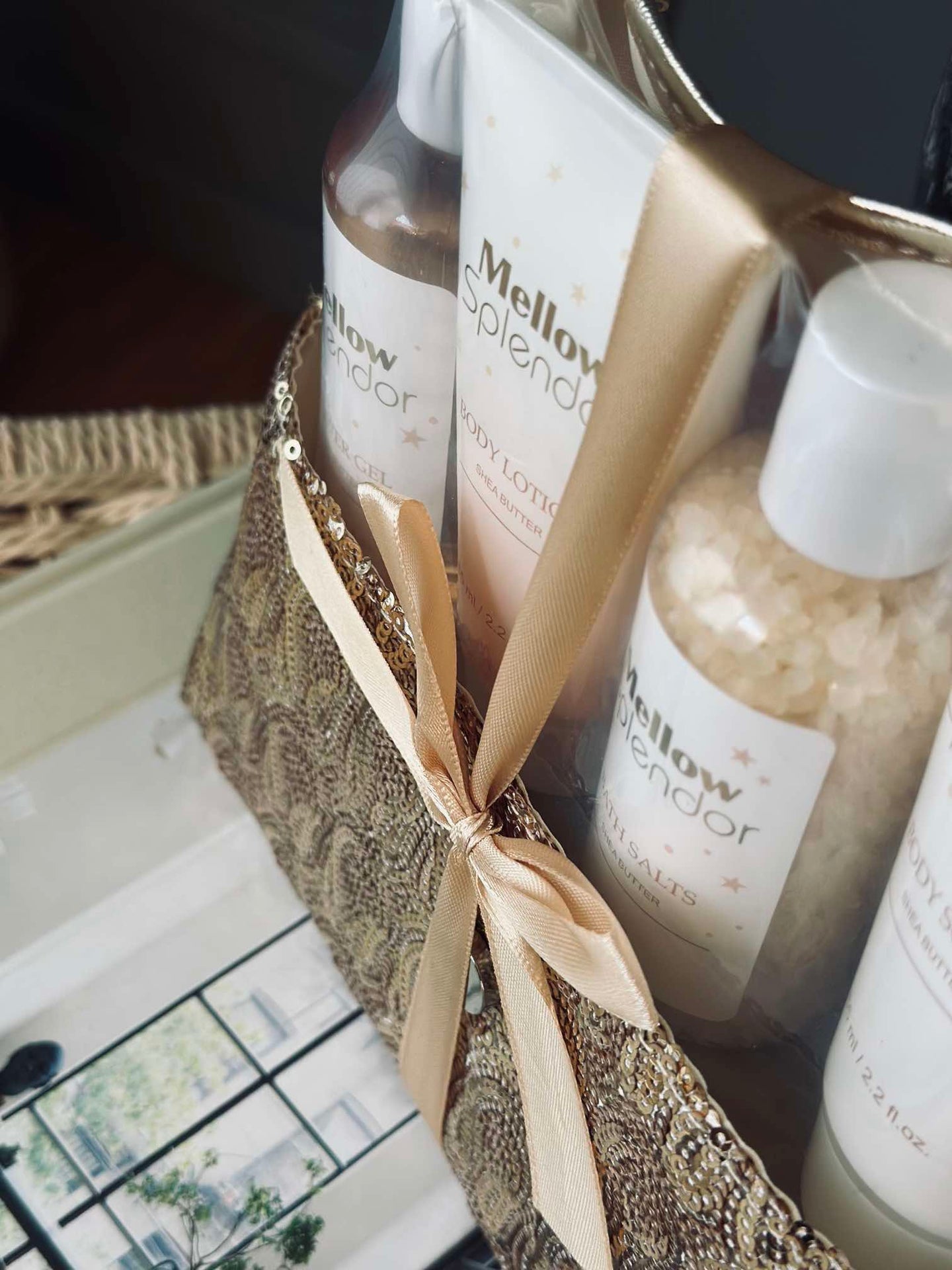 Gavesett i sminkepung - 5 deler