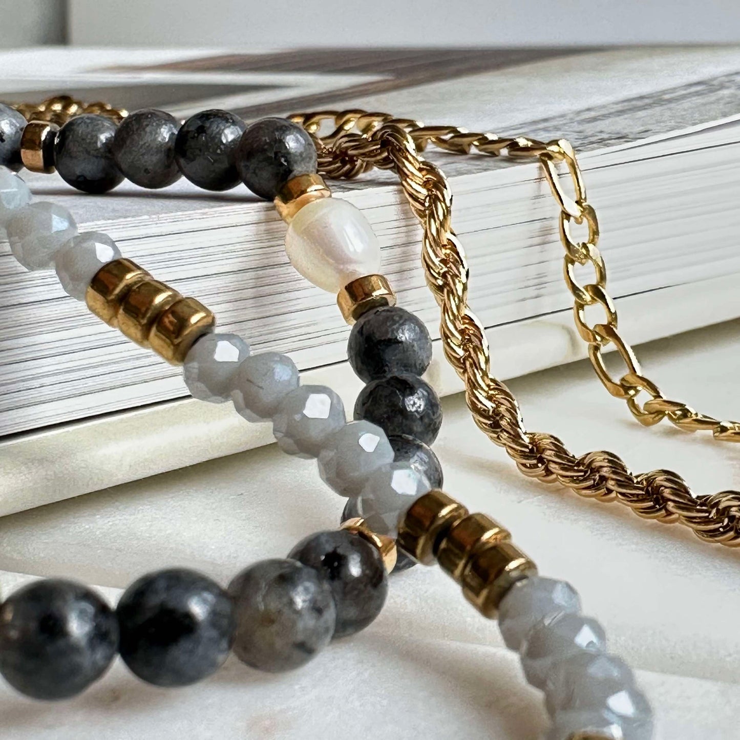 Erika Stone Smykke - Sett med 4