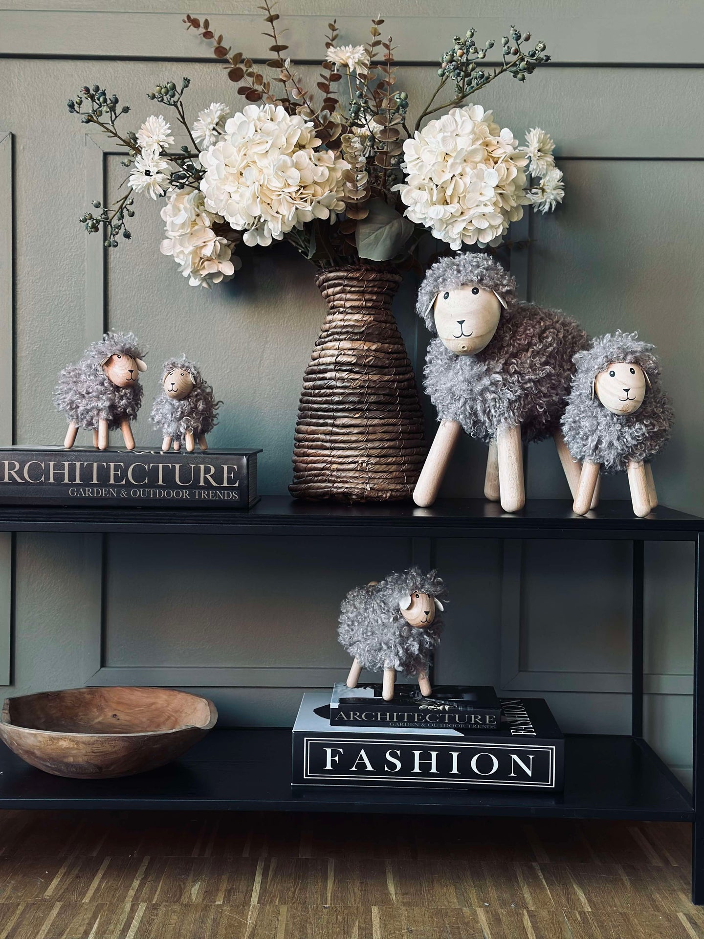 Langhåret Sau - Grå XL