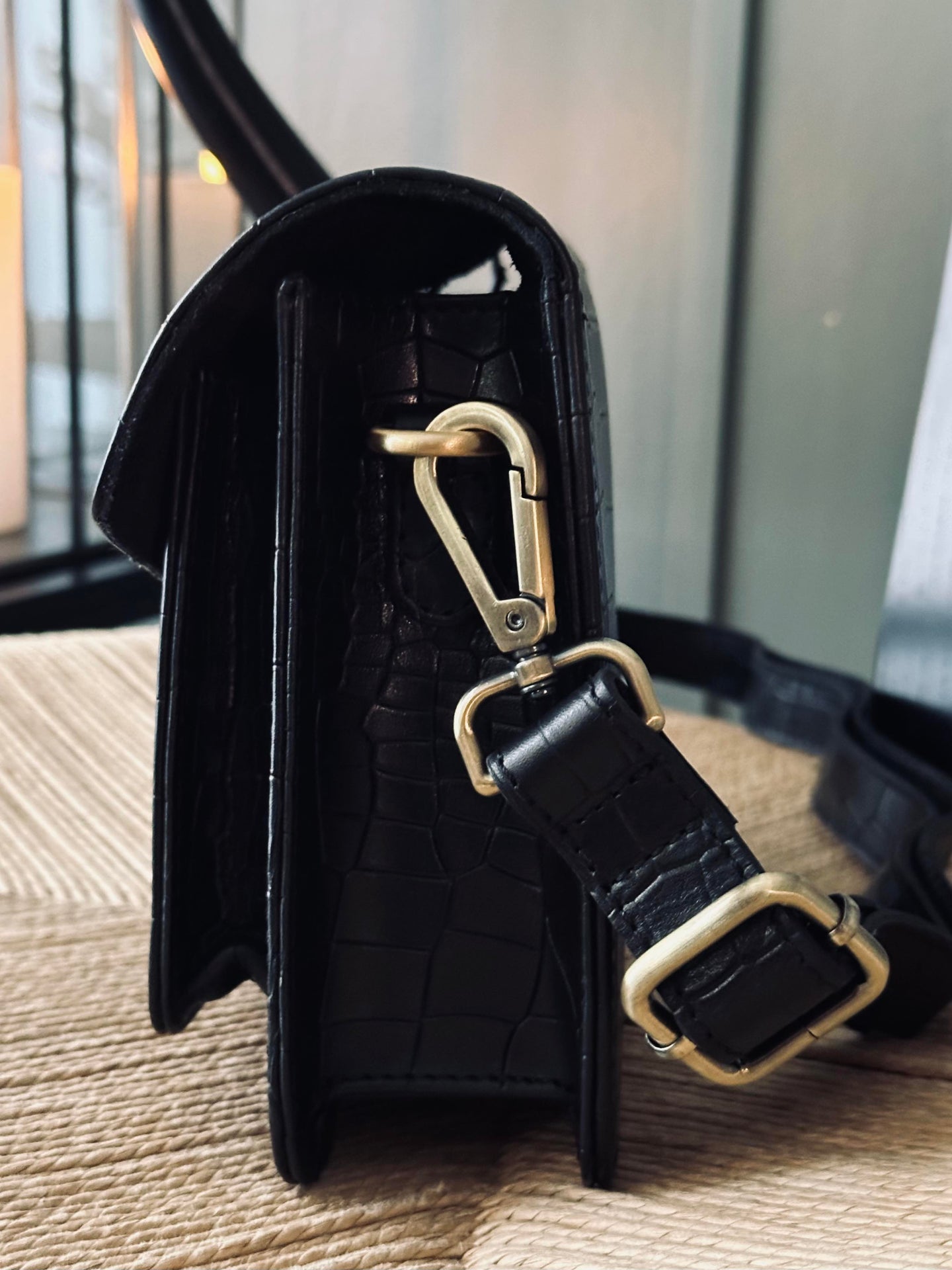 Crossover boxbag - Svart