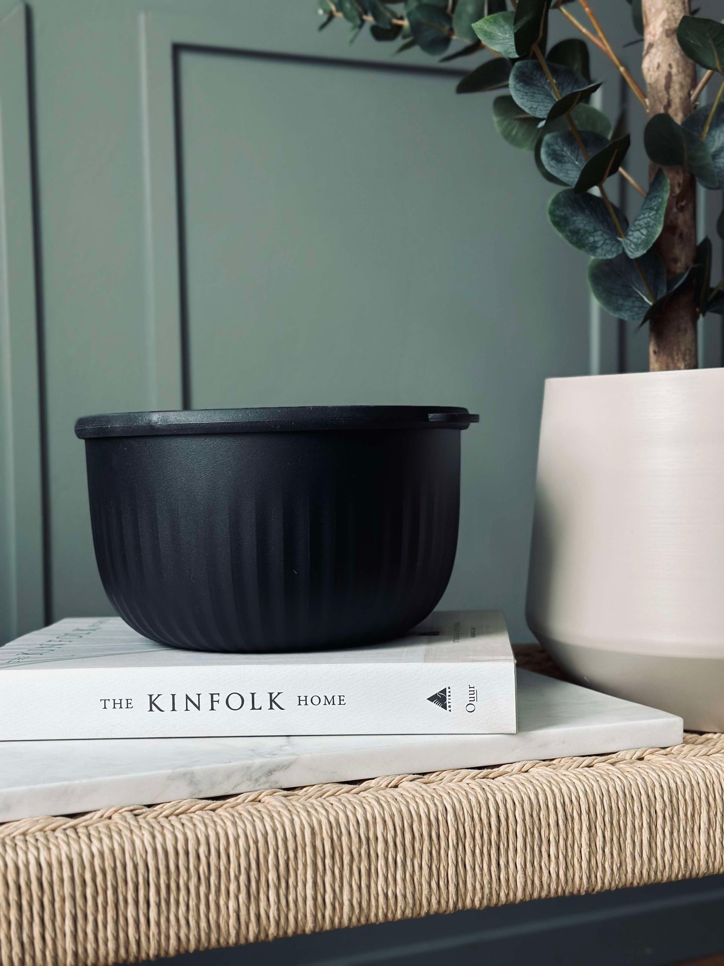 Oppbevaringsbokser Black – Sett med 4 stk.