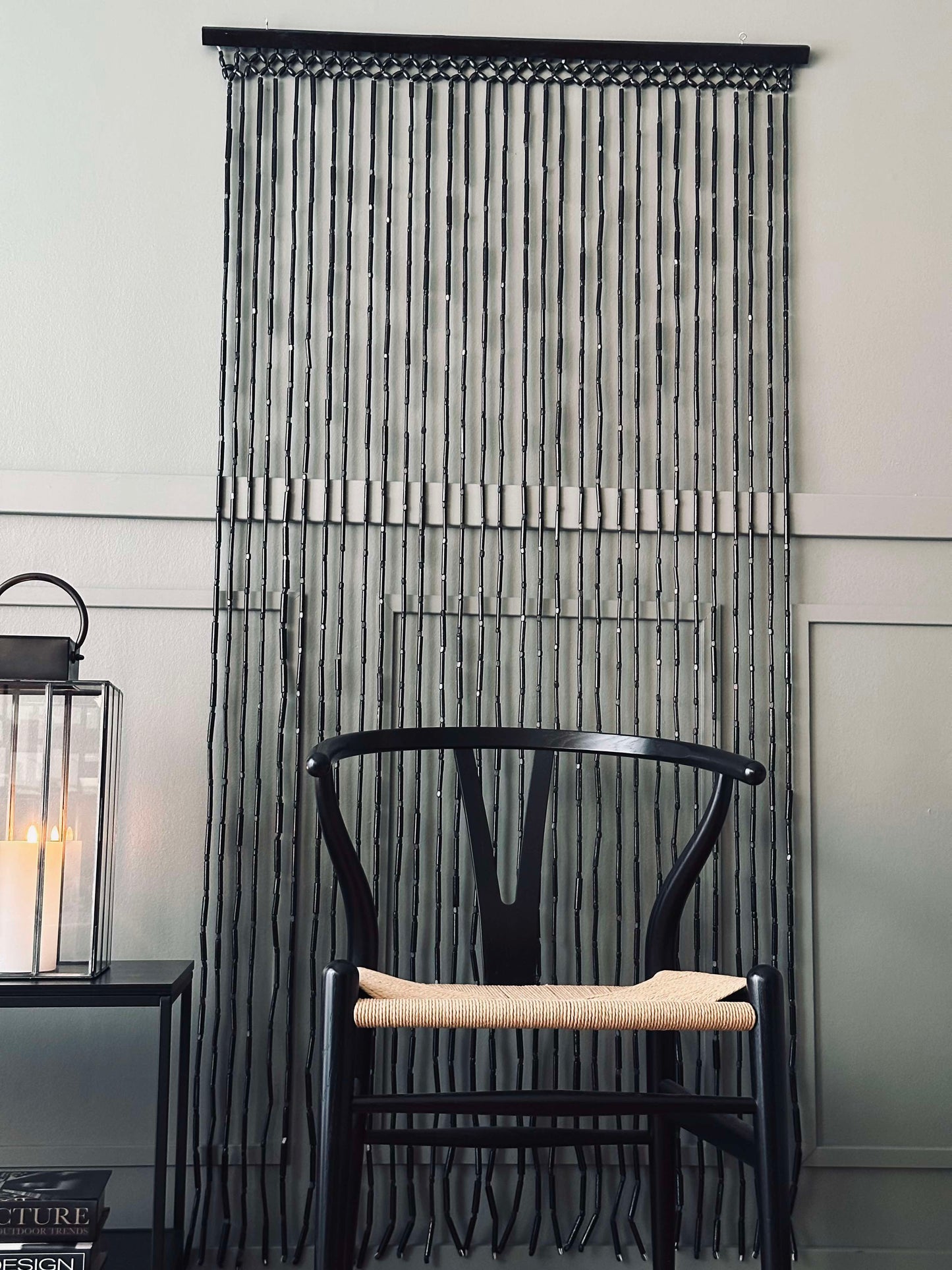 Bambusforheng Svart - 90x180