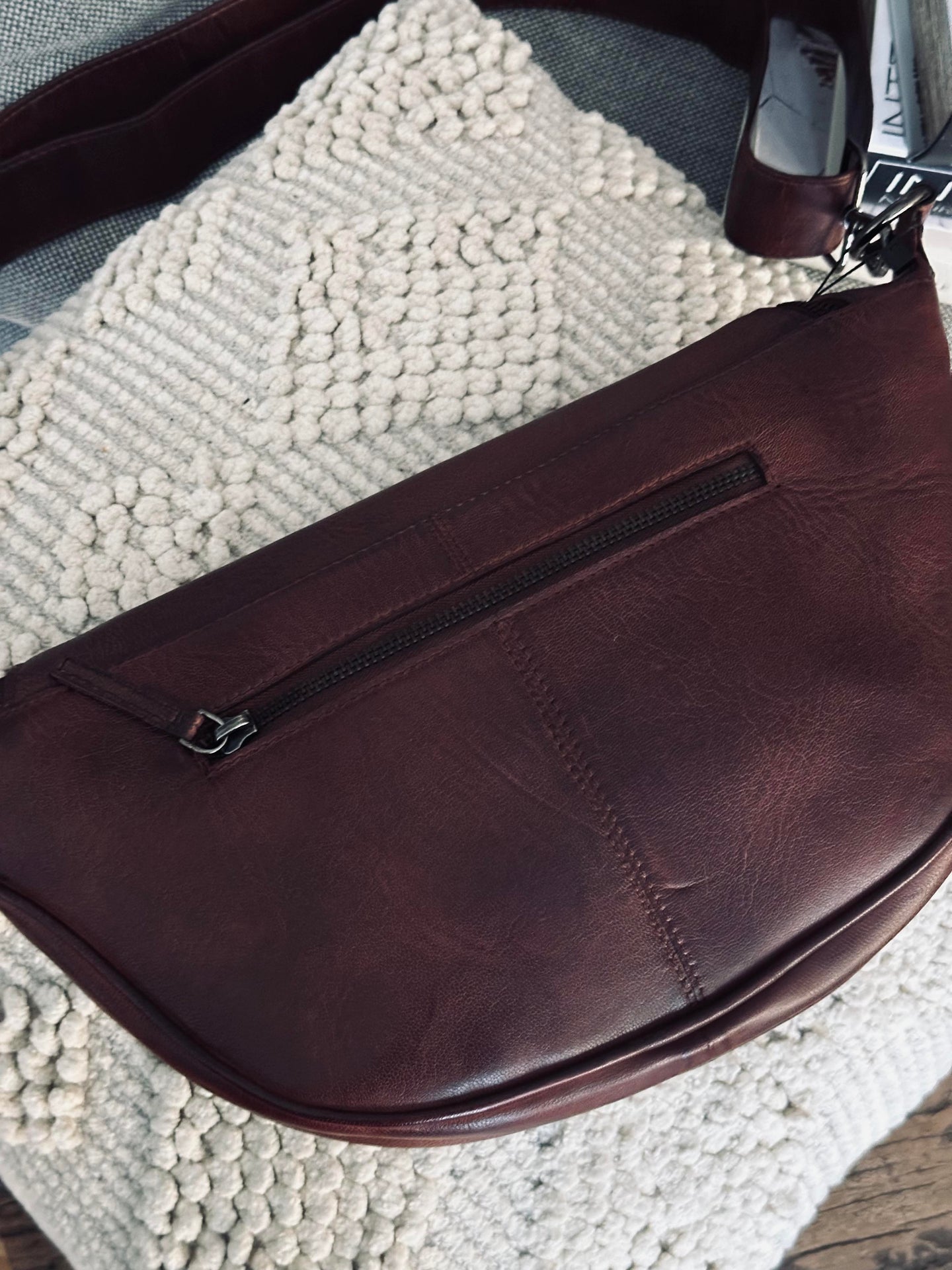 Bumbag IRIS - Dark cognac