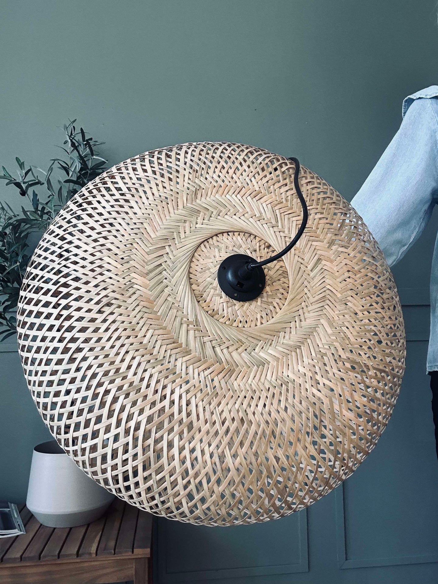 Lampe bambus - dia 38