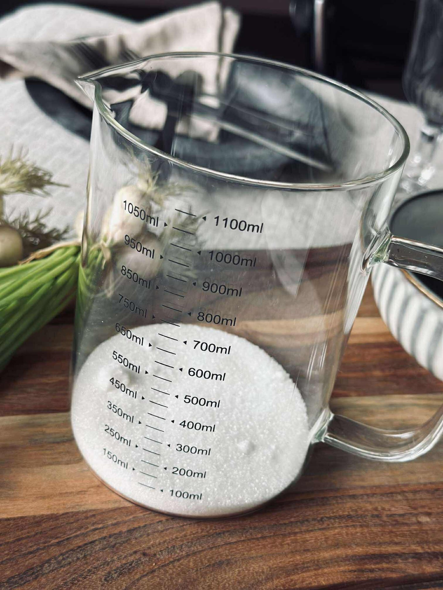 Målekanne glass - 1000ml.