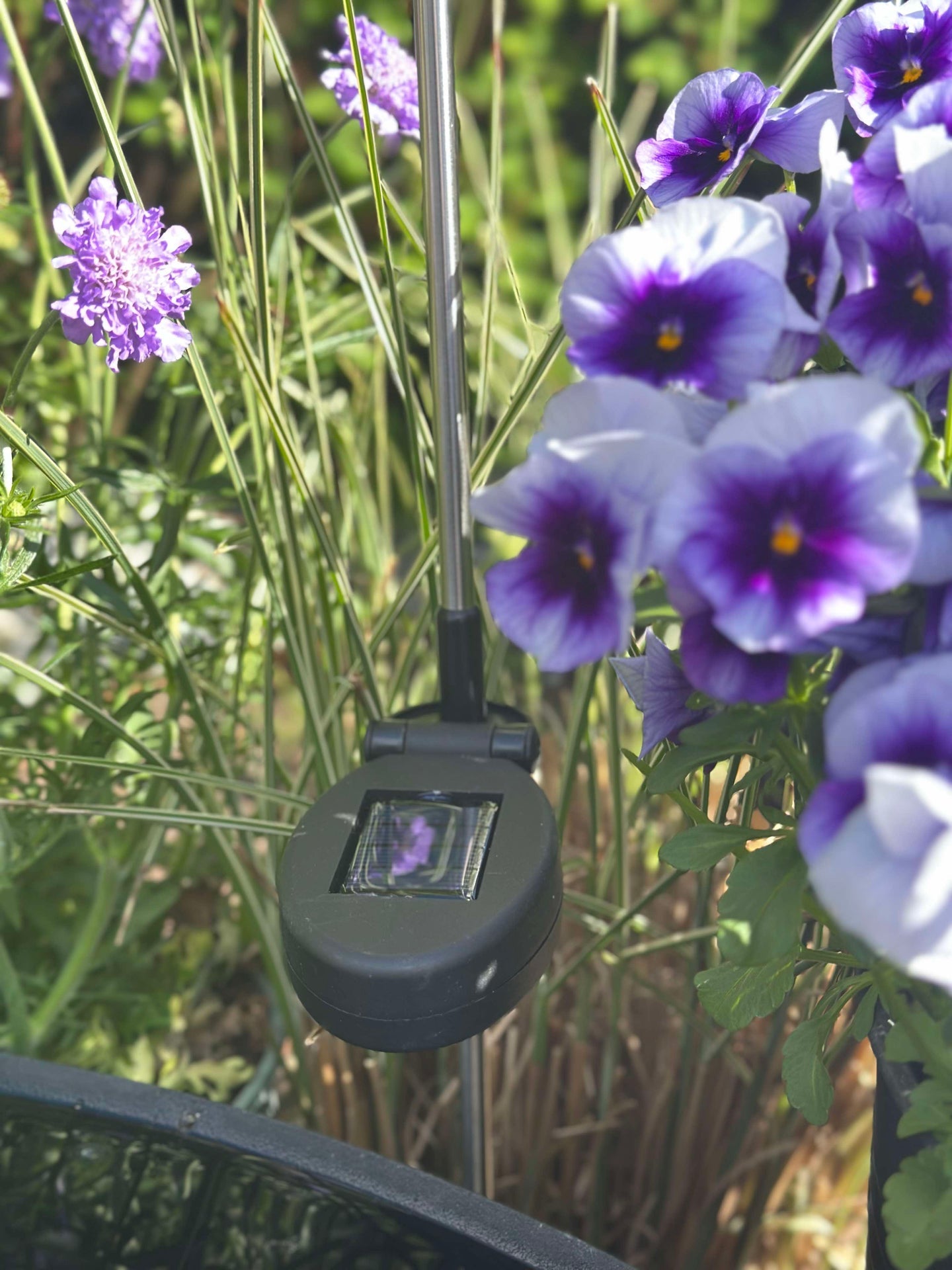 Havelampe JUNA med solar