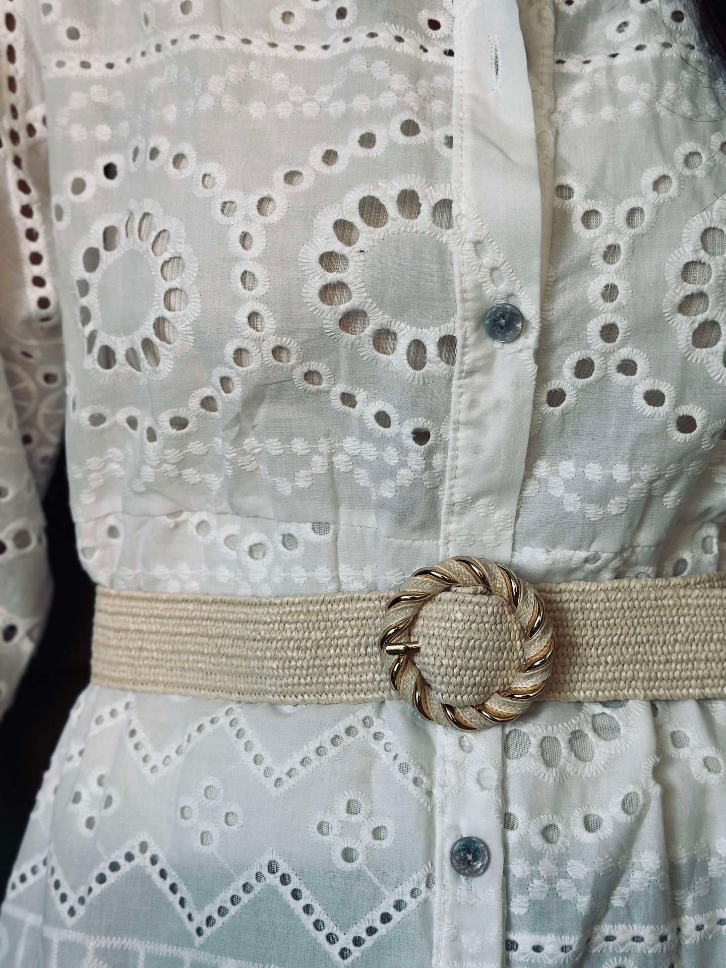 Belte Sofia - Beige / Gull