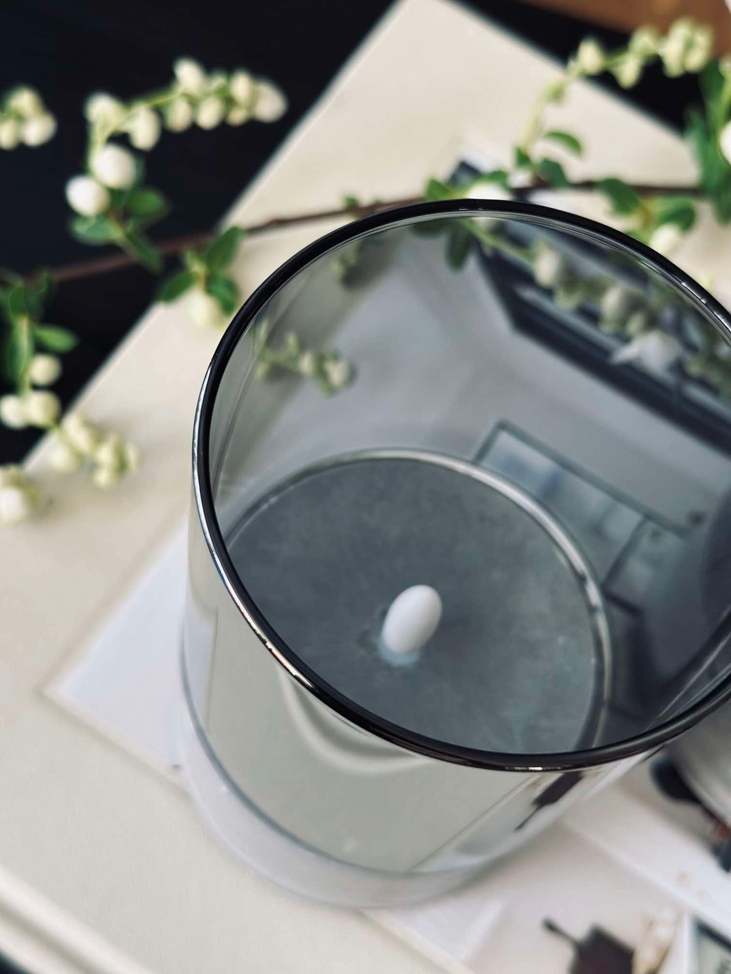 LED GREY Sylinder Sett med 3 stk - Godkjent for inne og ute