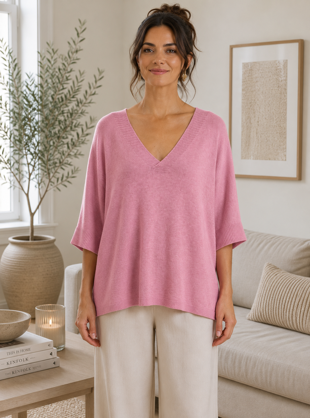 Bluse MdcInaya - Rosa Melange