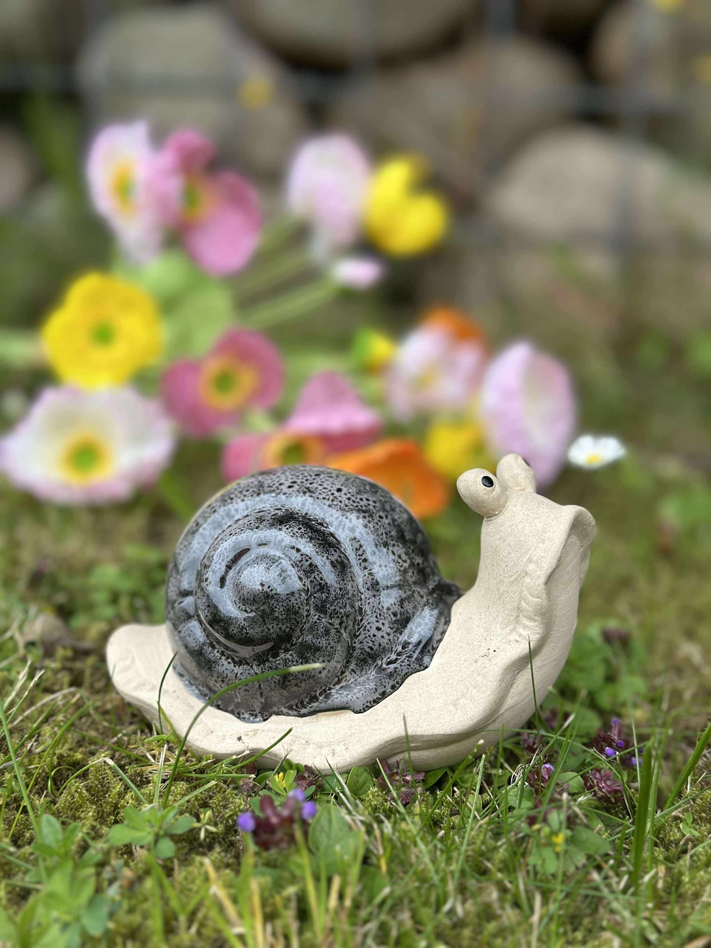 Hagefigur i porselen - MIX