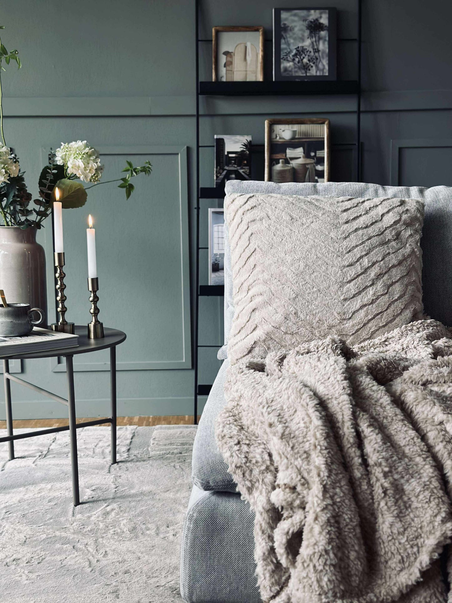 Pute med fyll - Beige