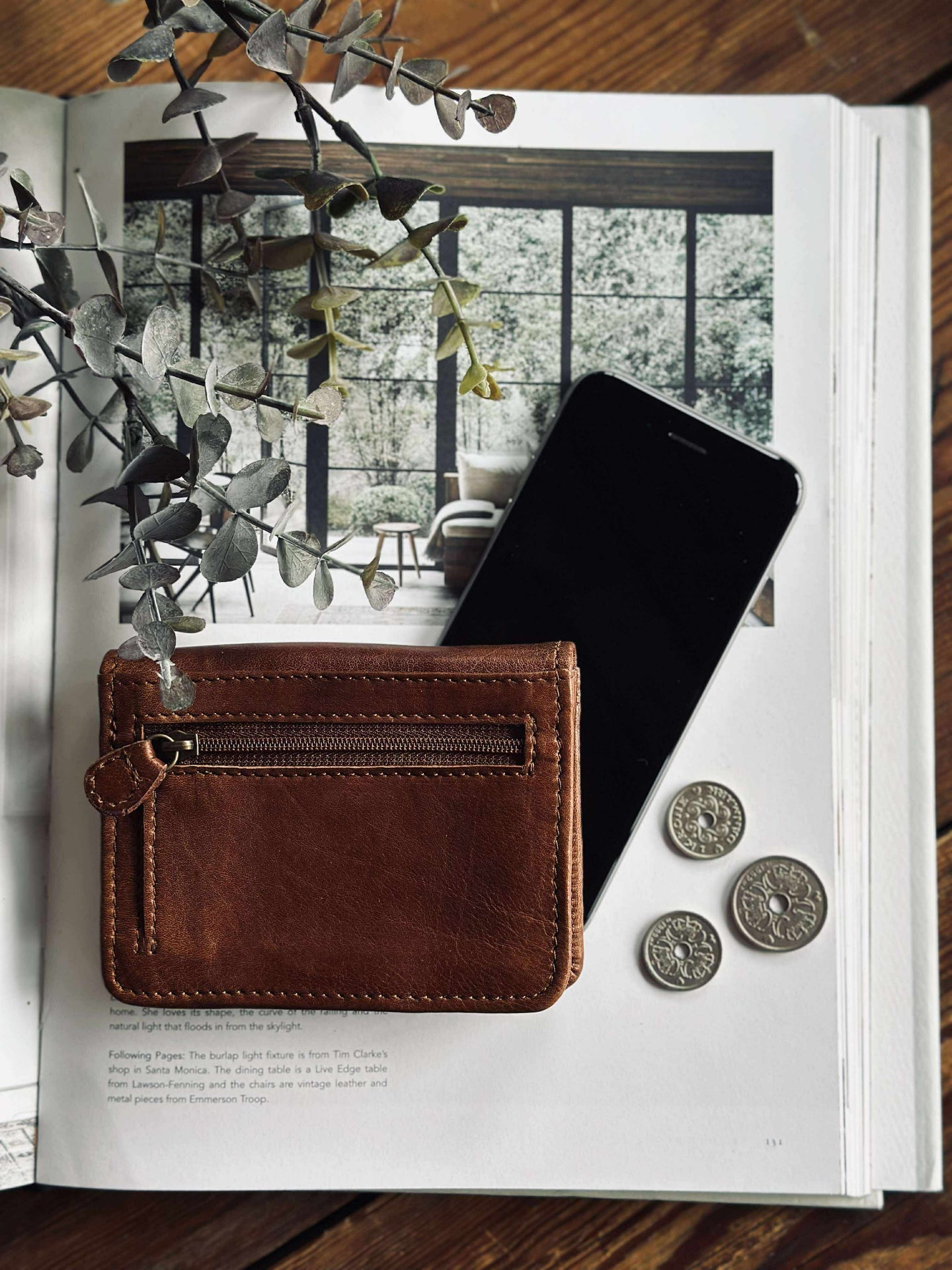 Lommebok Small URBAN Valnøtt