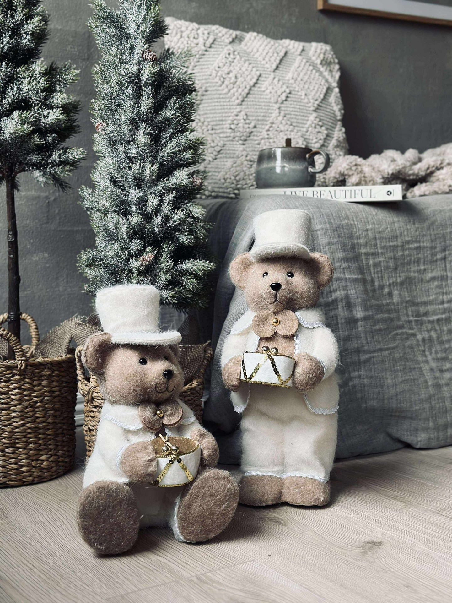 Julebamse - Sittende