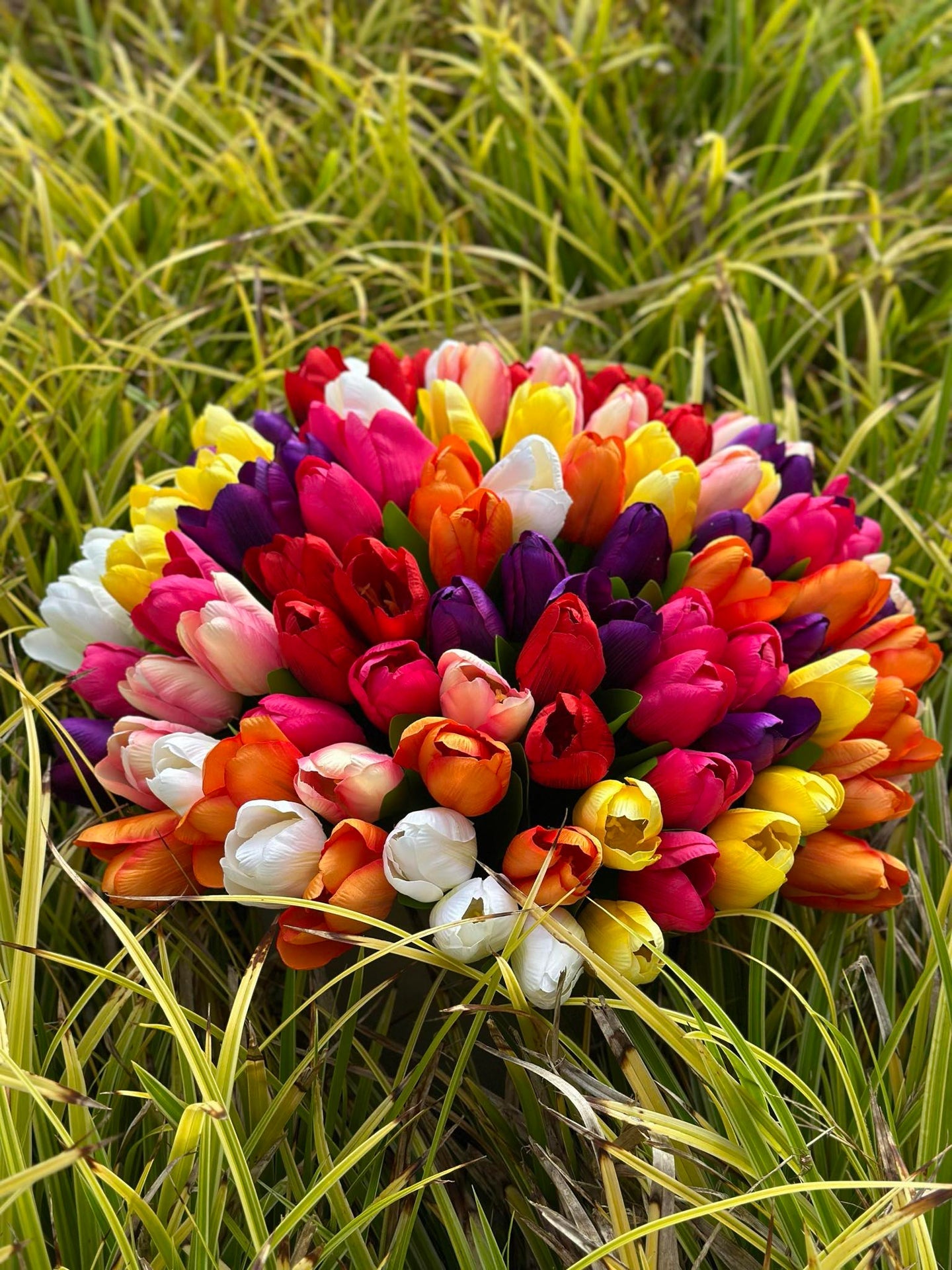 Tulipaner Silkelook– Flere farger