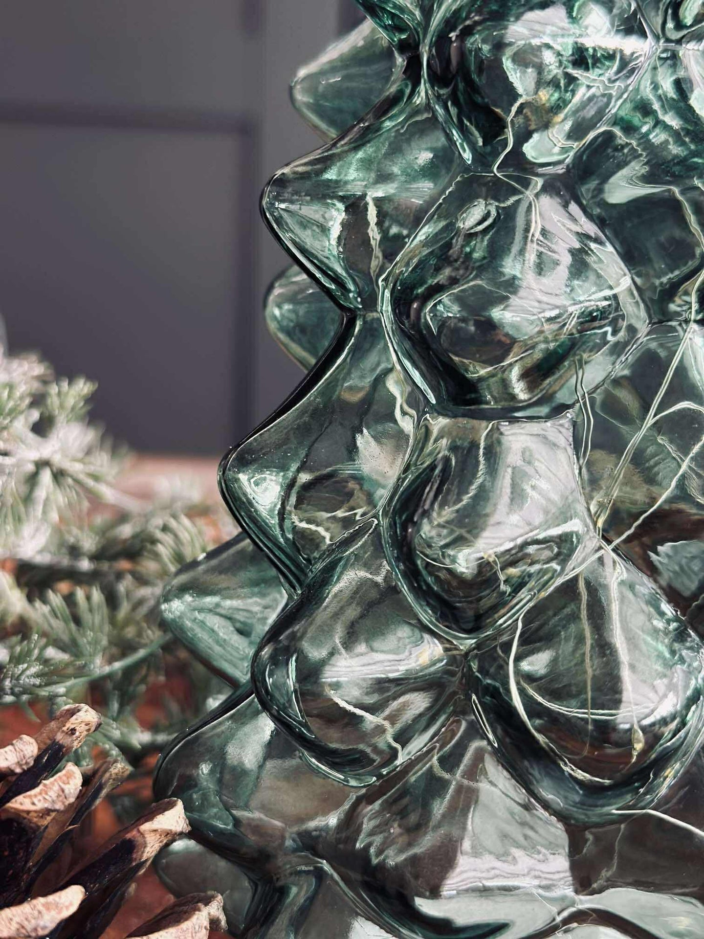 Juletre i glass