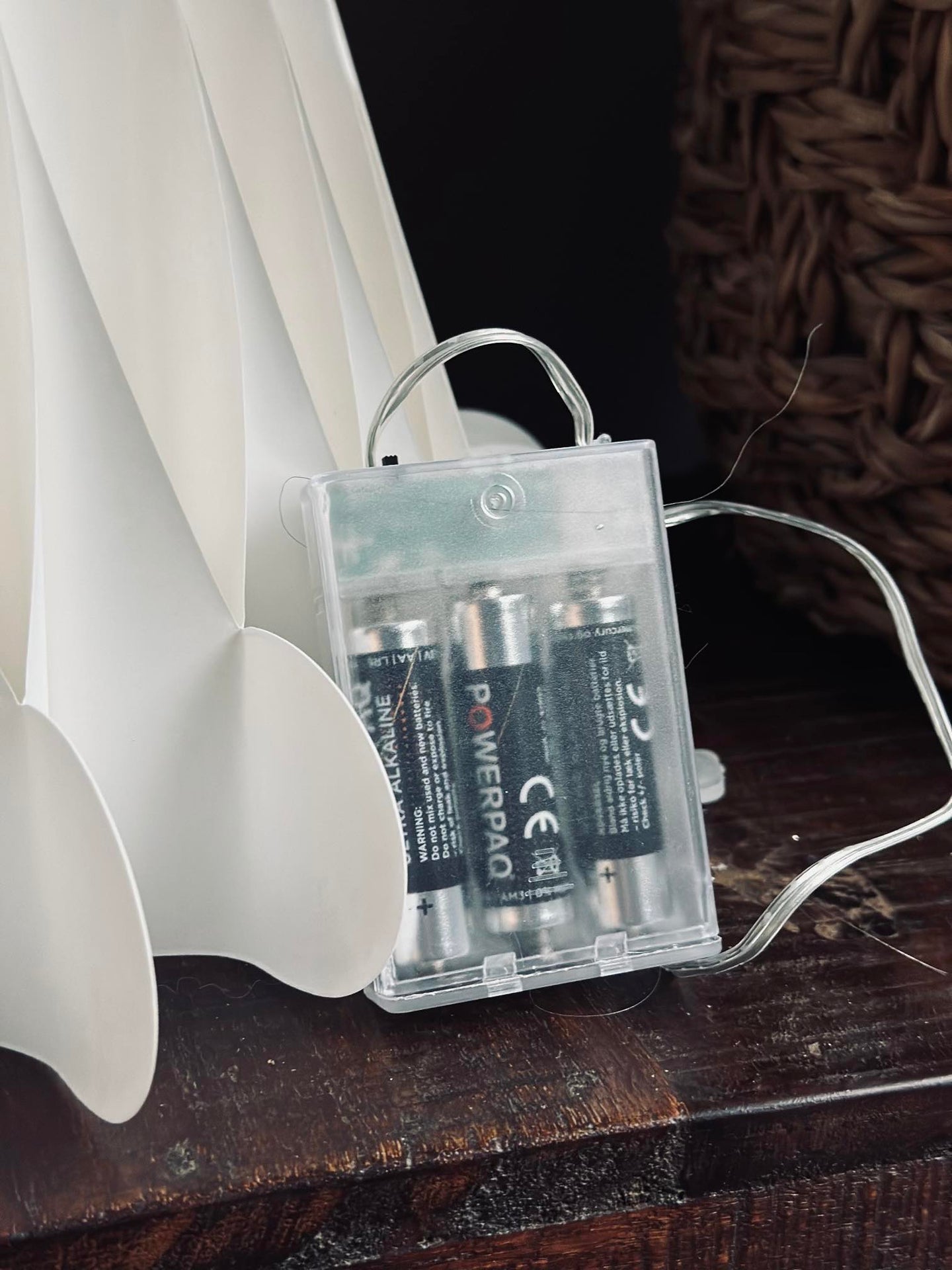 Engler med LED-lys - 50 cm