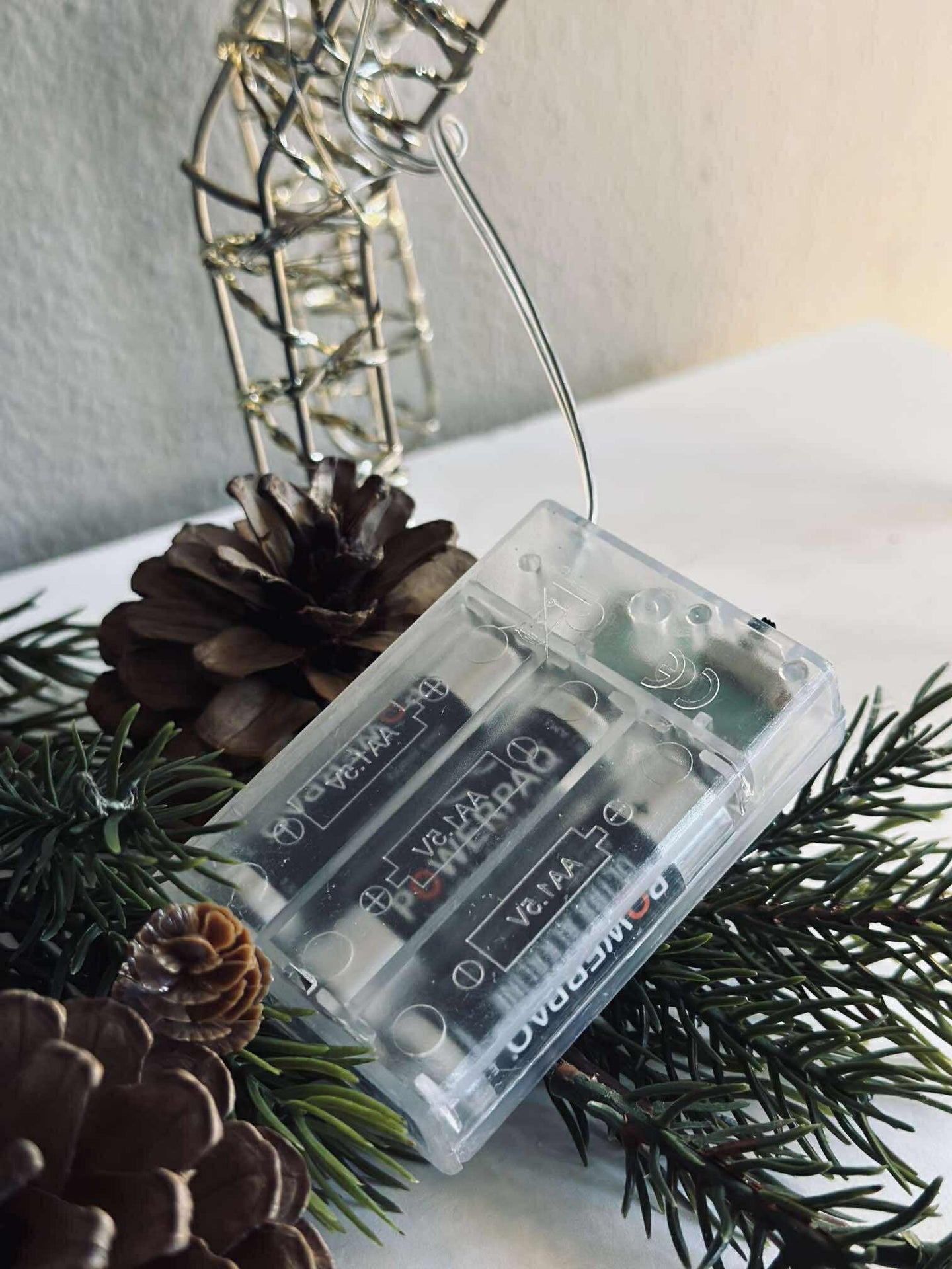 Reinsdyr med LED-lys