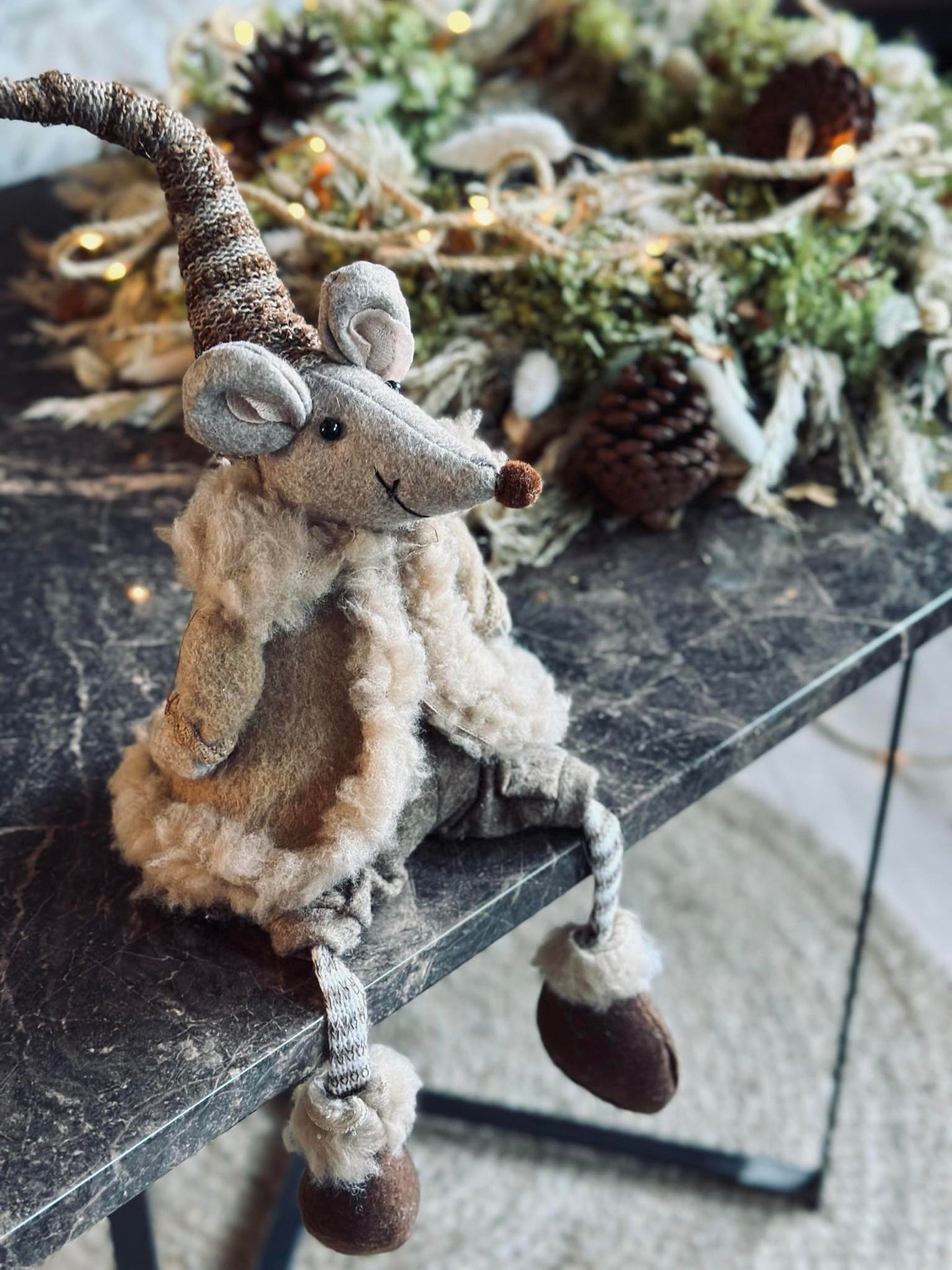 Nissemus - Sittende gutt