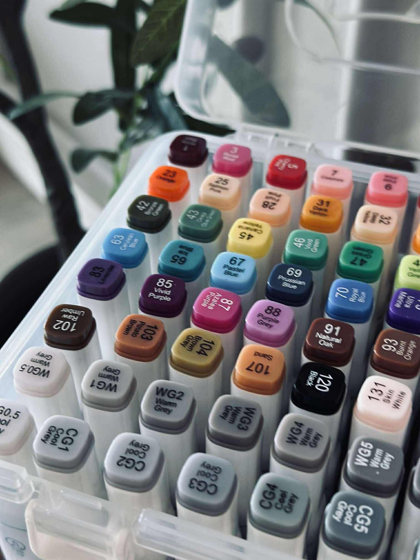 Tusjer Duo - Eske med 80 stk.