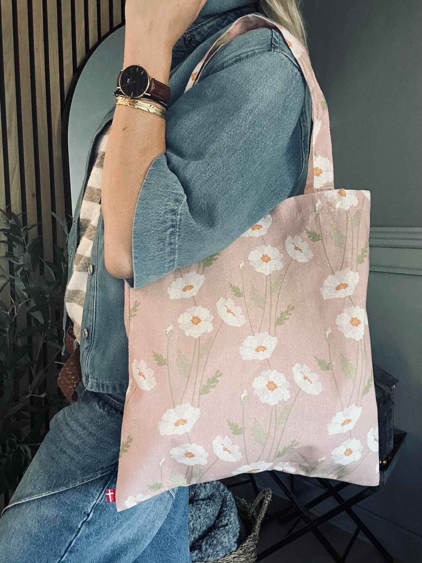Shopper Poppy rose