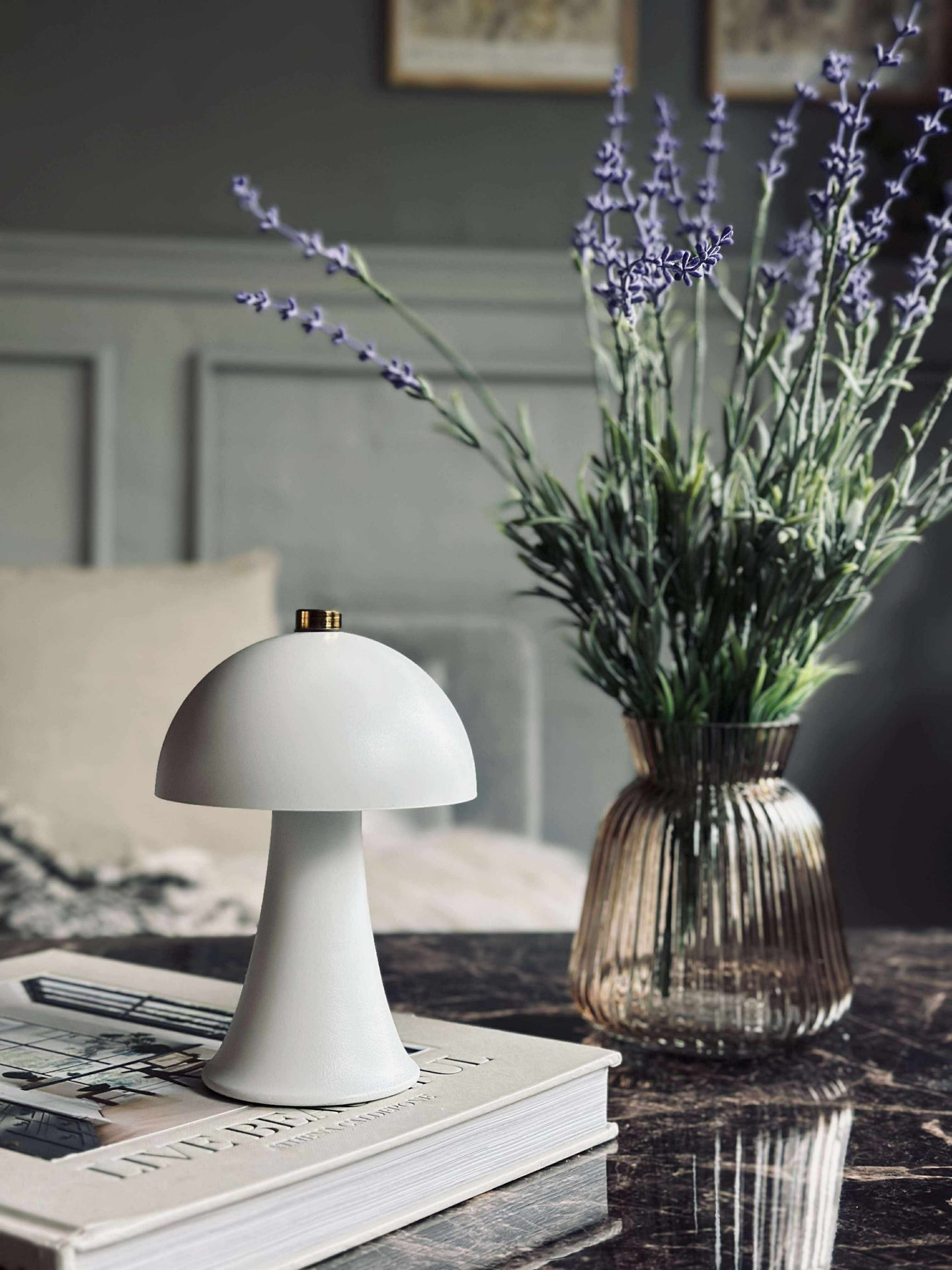 Bordlampe Mini Touch - Hvit