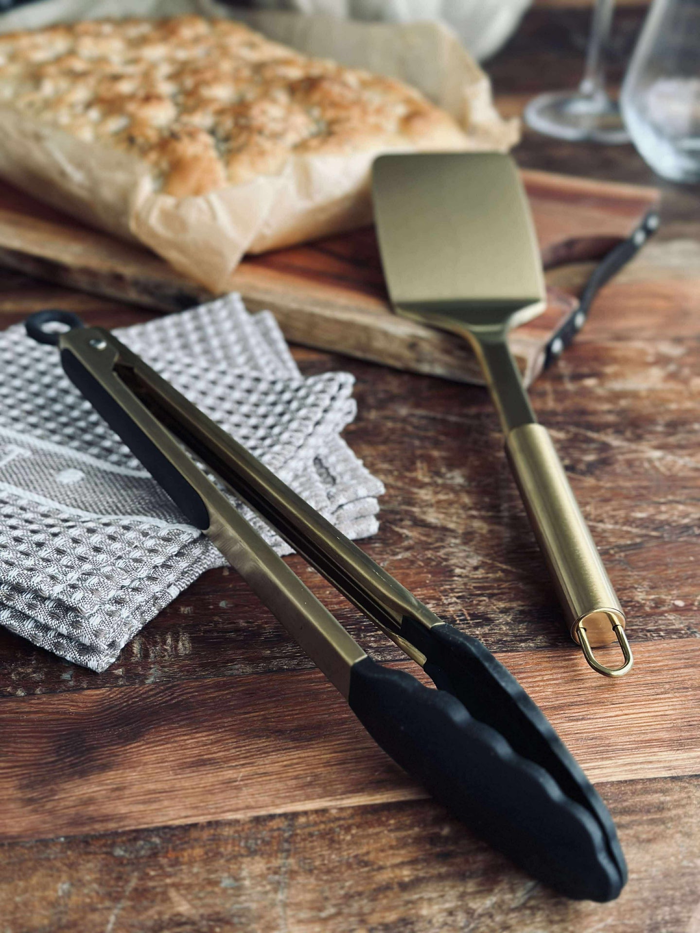 Tang Golden - Rustfritt stål