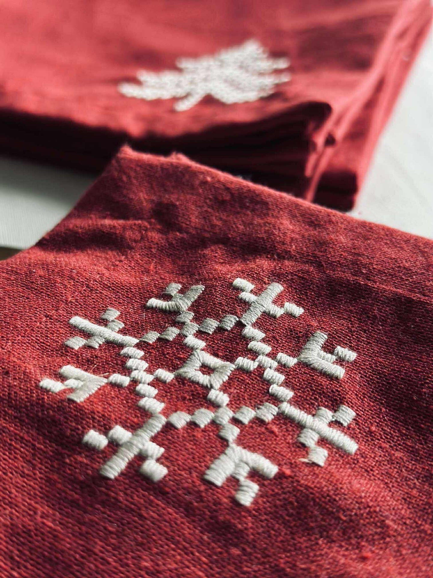 Servietter Rød Jul - 4 stk