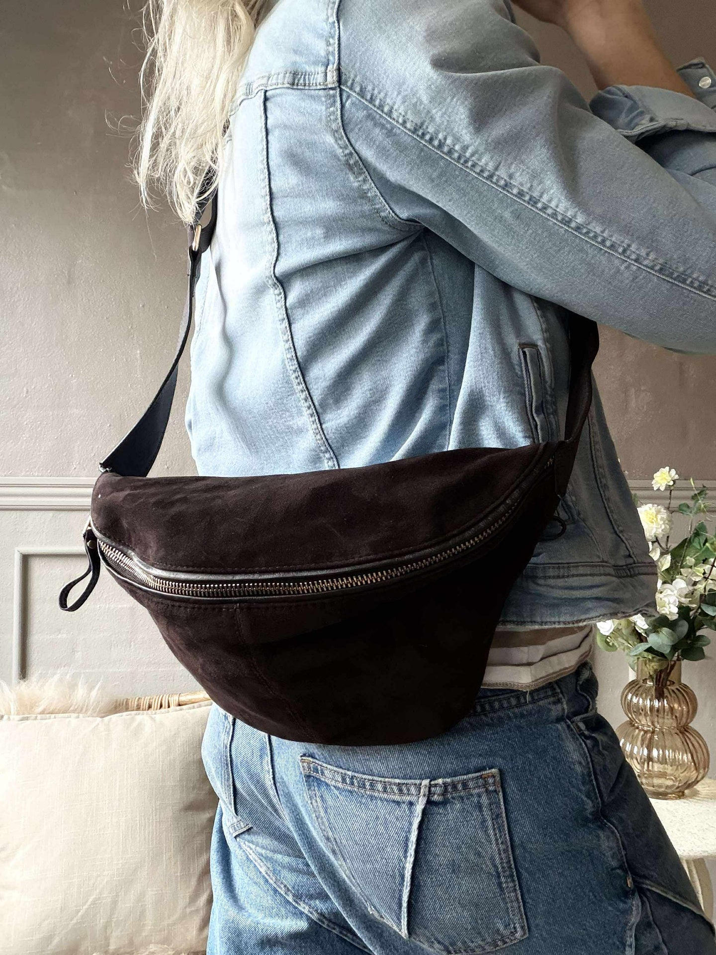 Bumbag Julia Ruskinn - Dark coffee