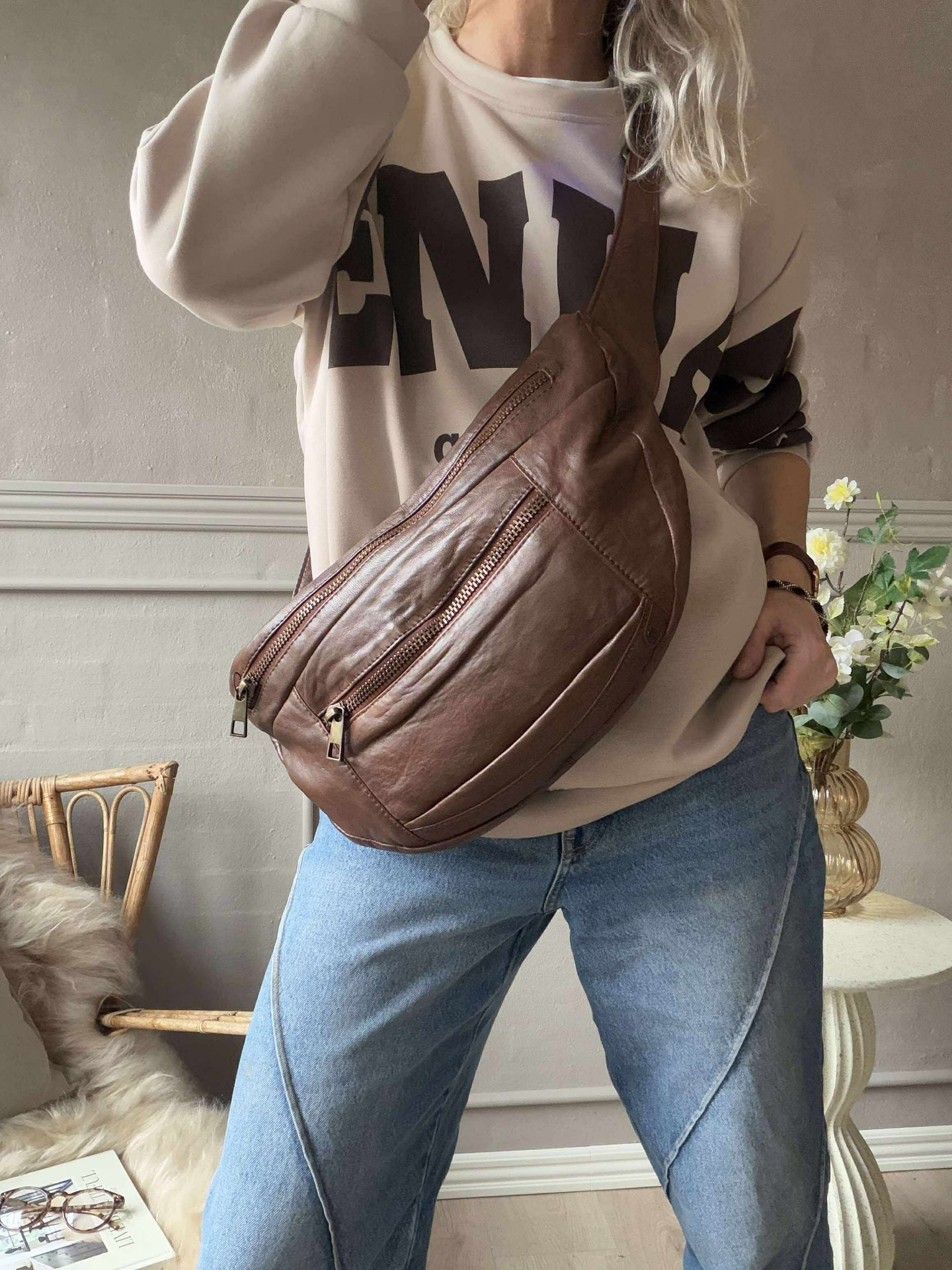 Midjeveske XL MIRA - Chesterfield