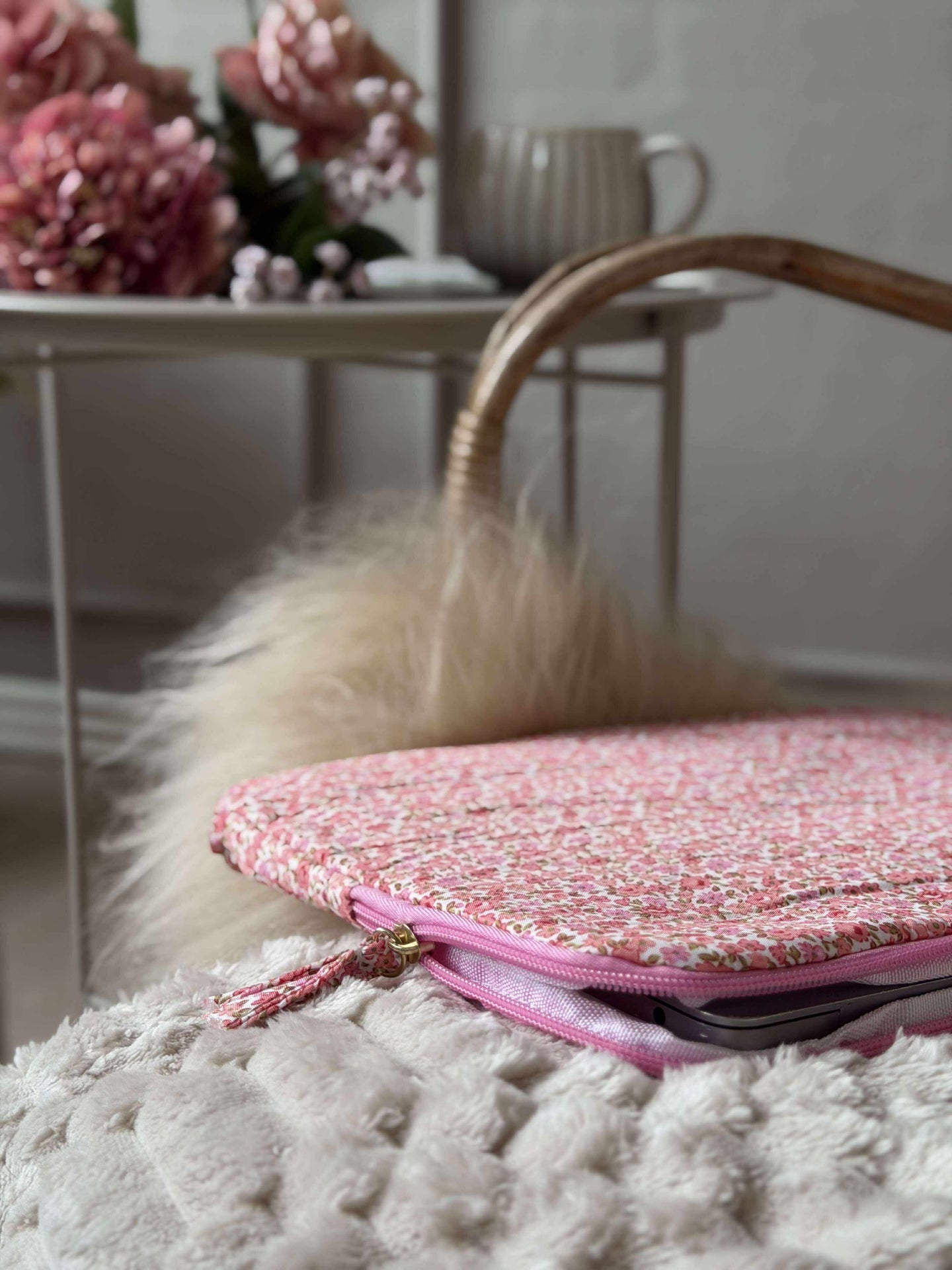 Sleeve til iPad / laptop - Rosa