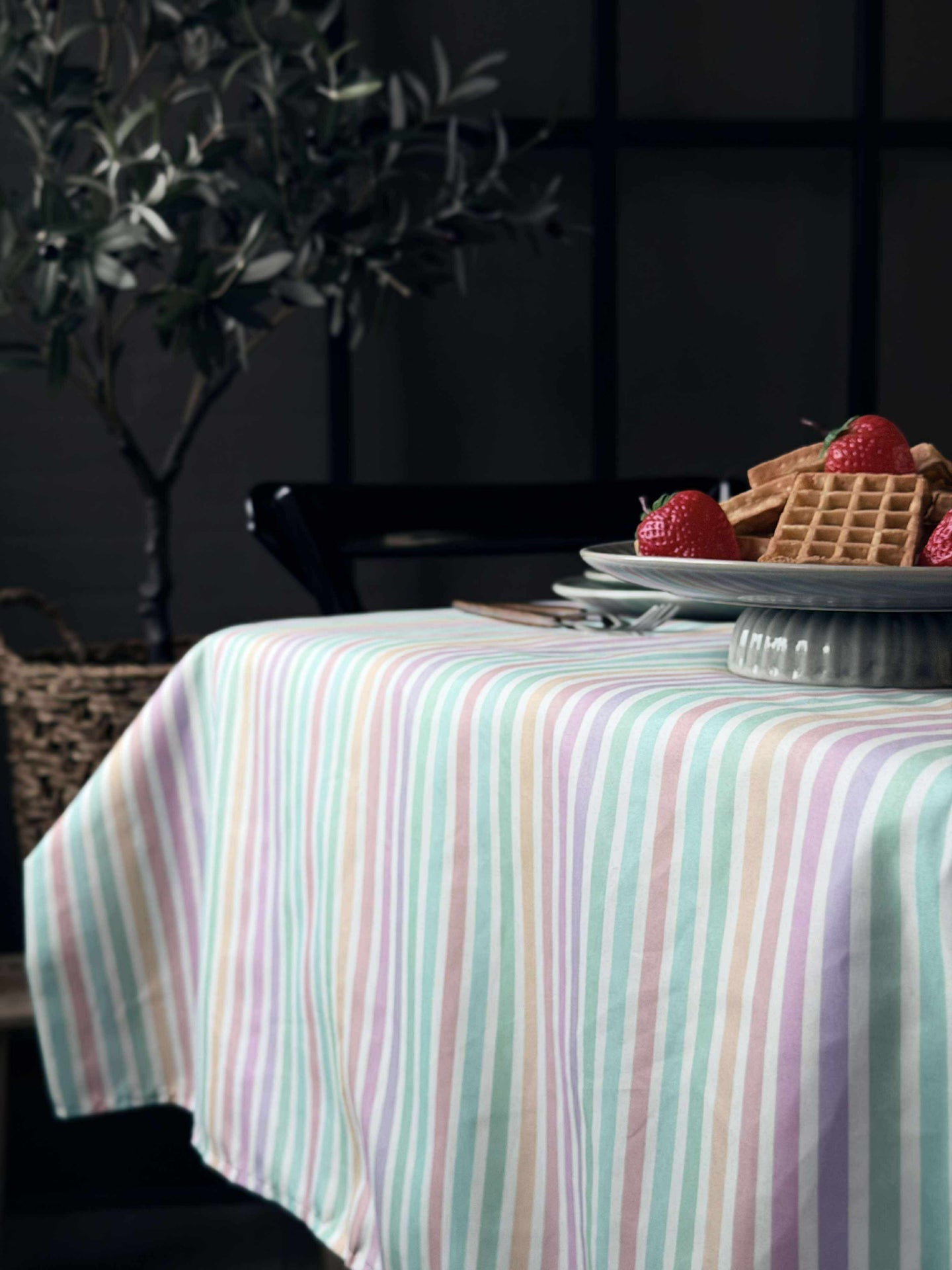 Duk - Pastellstriper