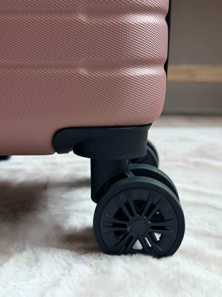 Koffertsett på 3 stk – Rose