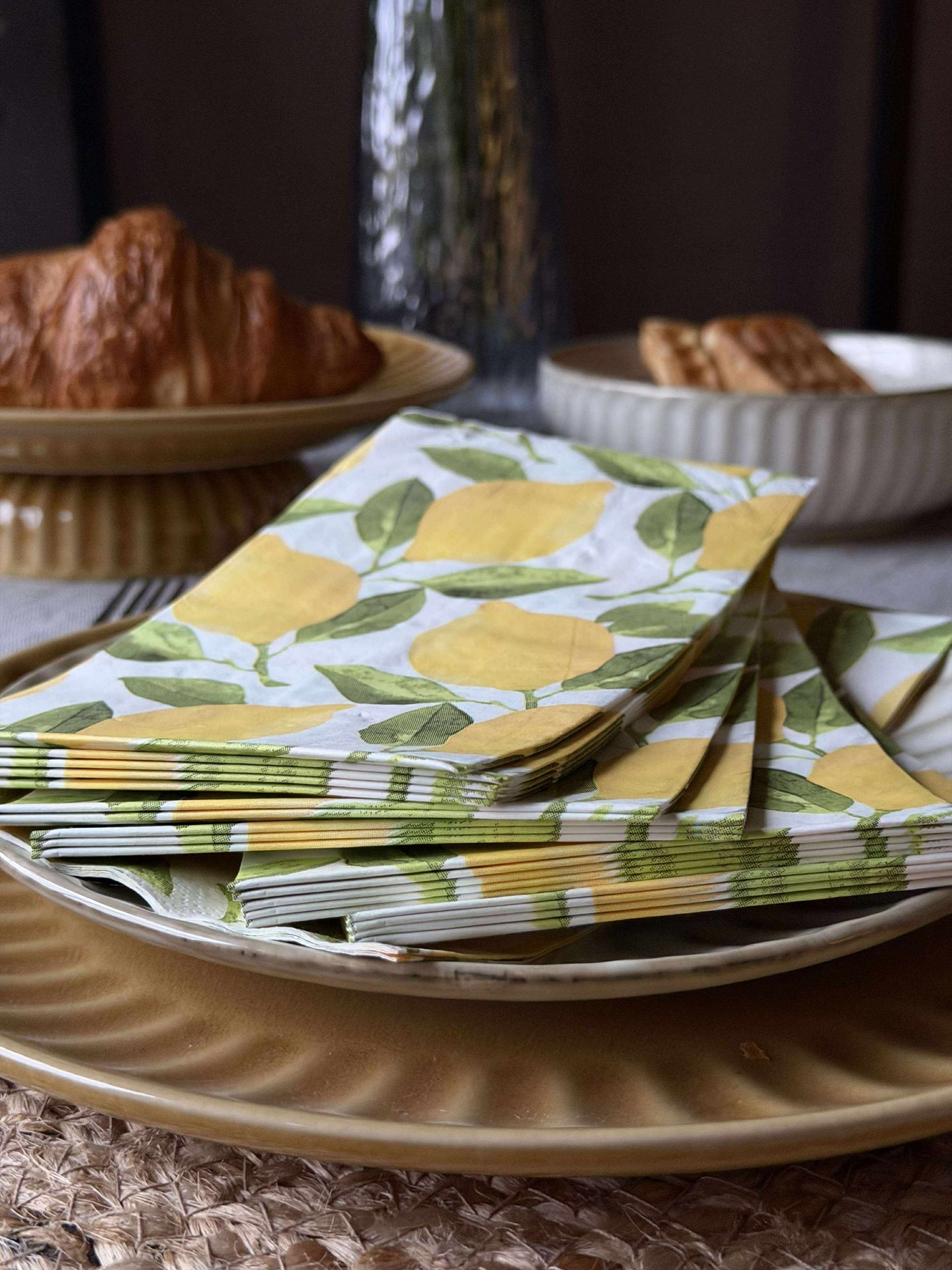 Servietter Sitroner - 20stk.