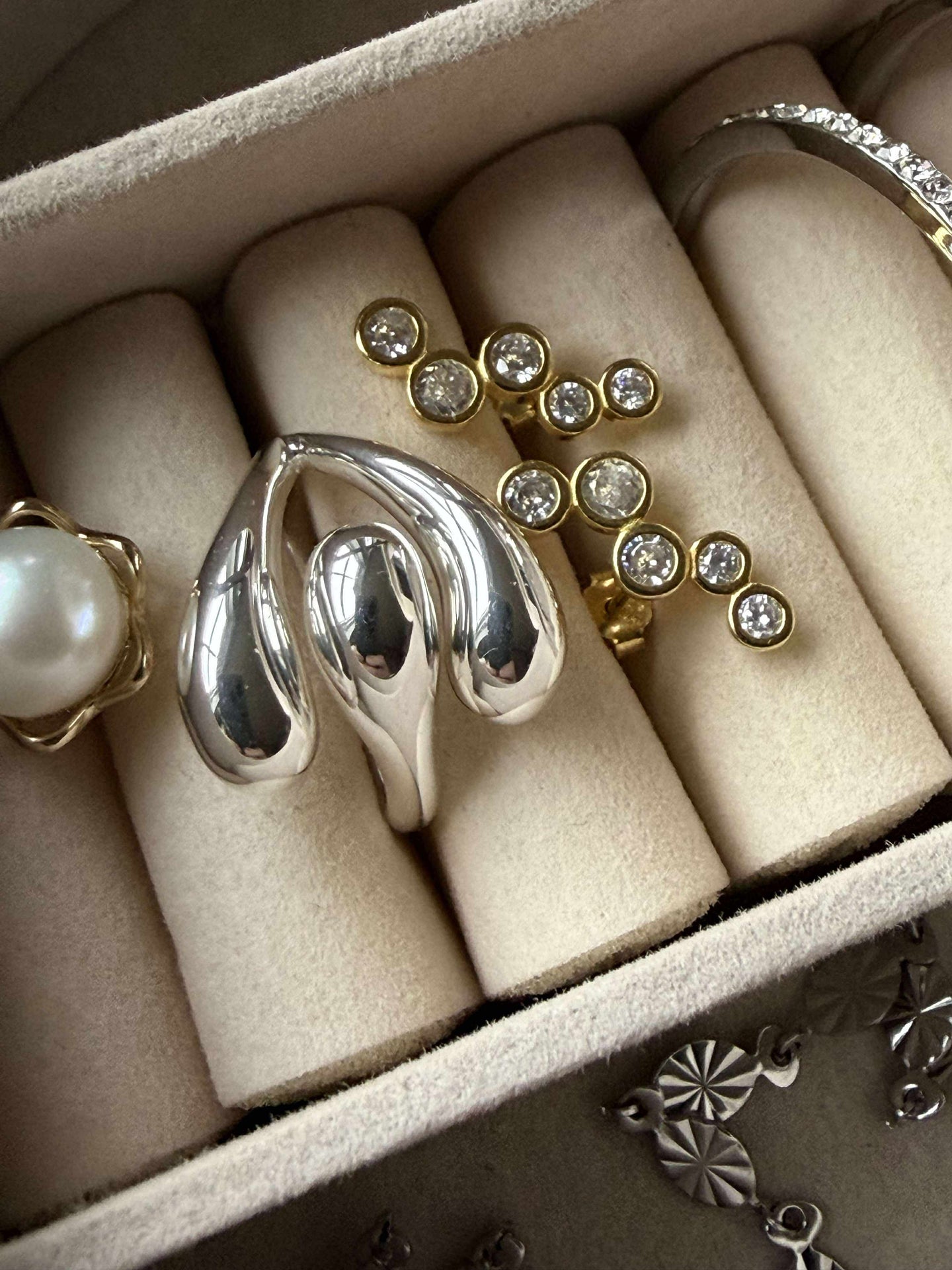 Ring JENNINGS sølvbelagt