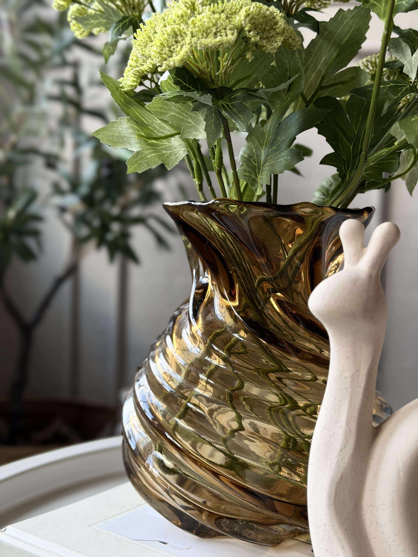 Vase - Munnblåst glass