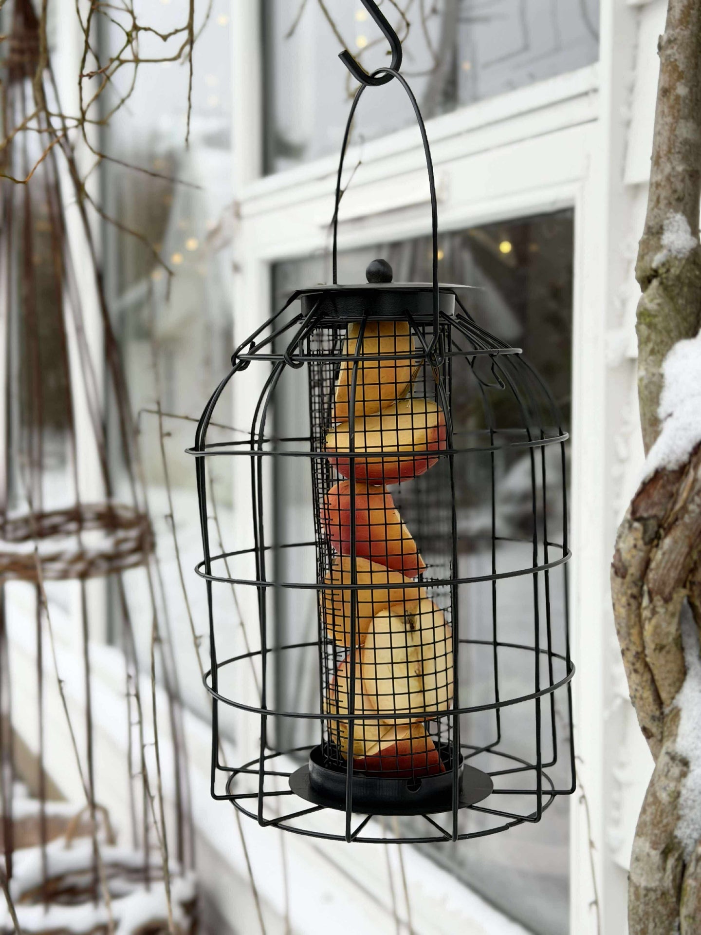 Oppheng for fuglemat